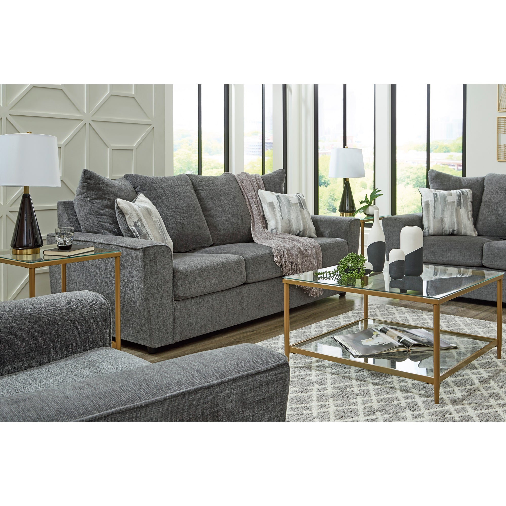 Stairatt Sofa and Loveseat