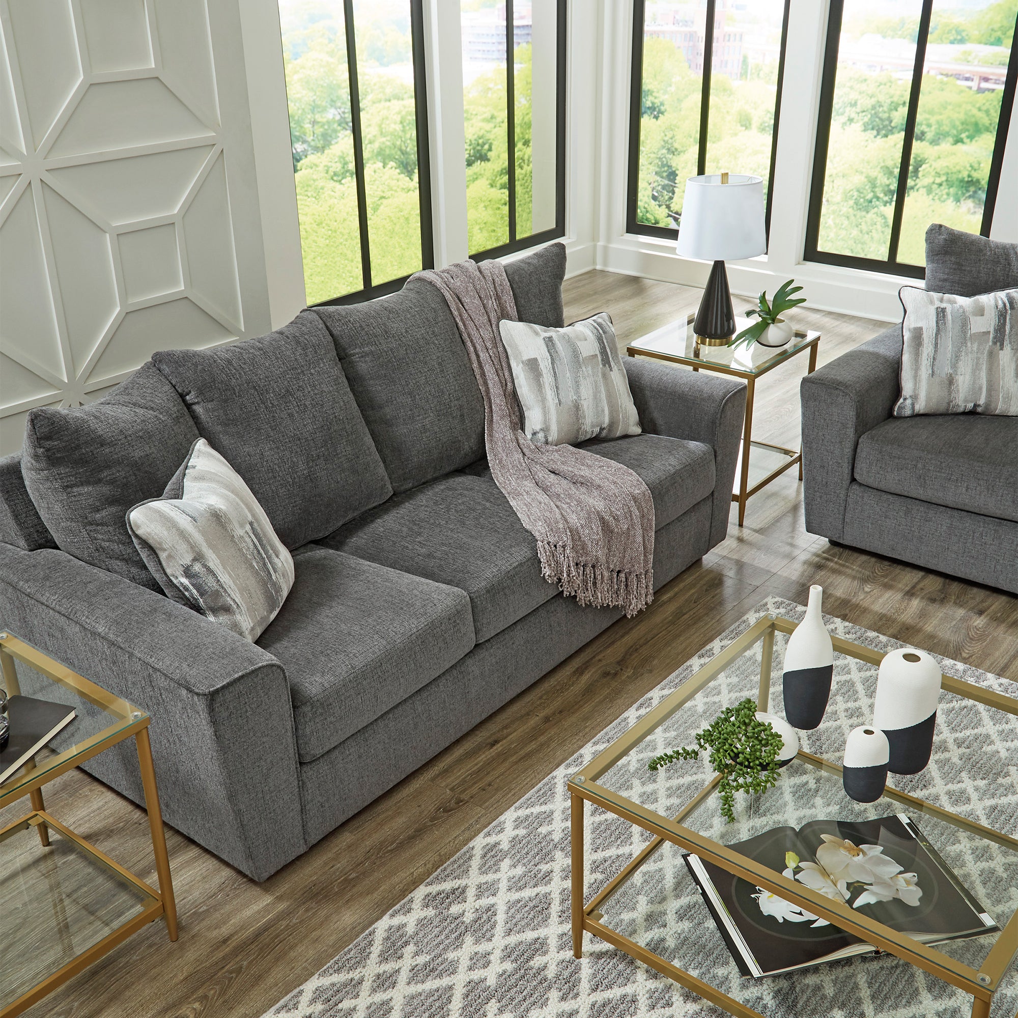 Stairatt Sofa and Loveseat