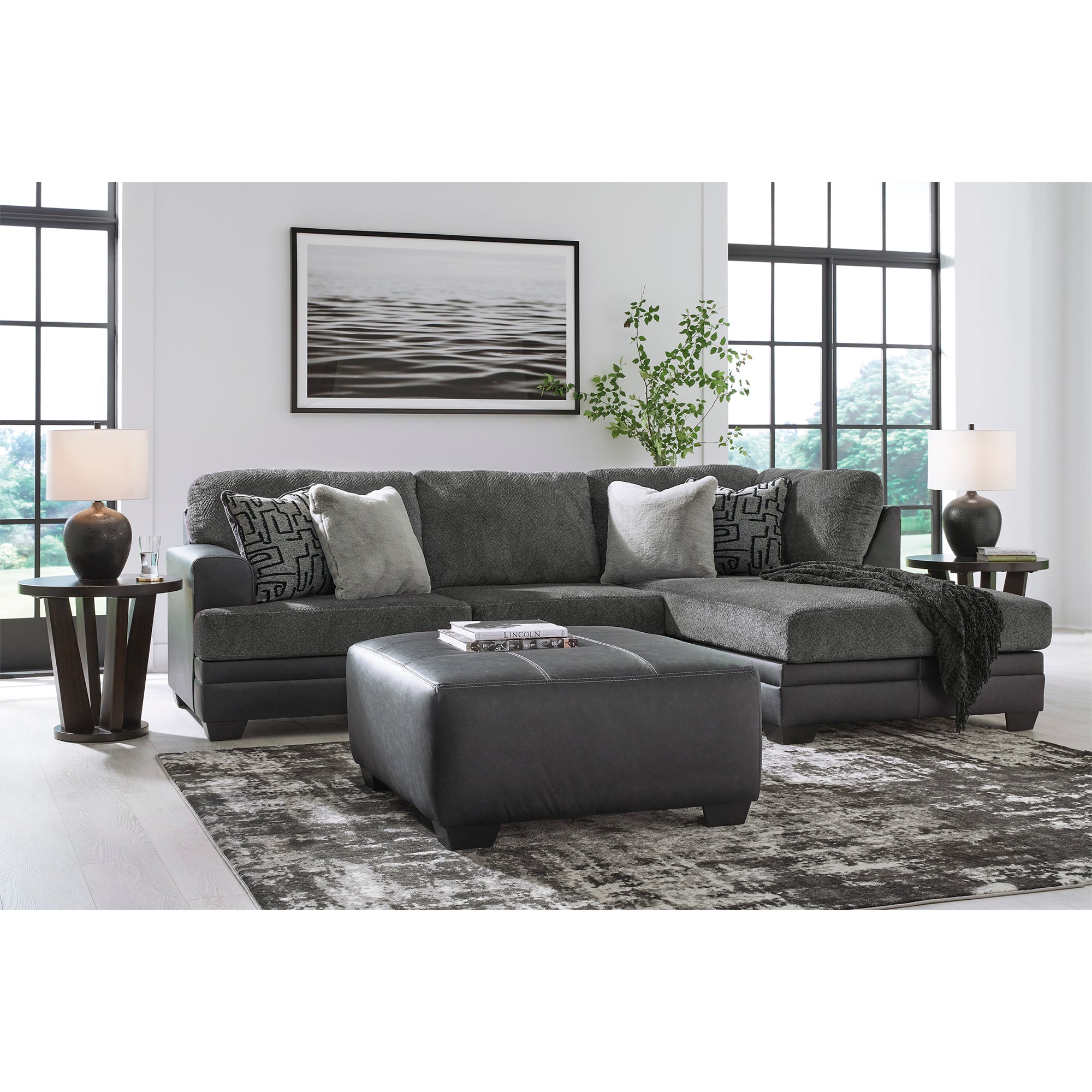 Brixley Pier 2-Piece Sectional with Right-arm Chaise