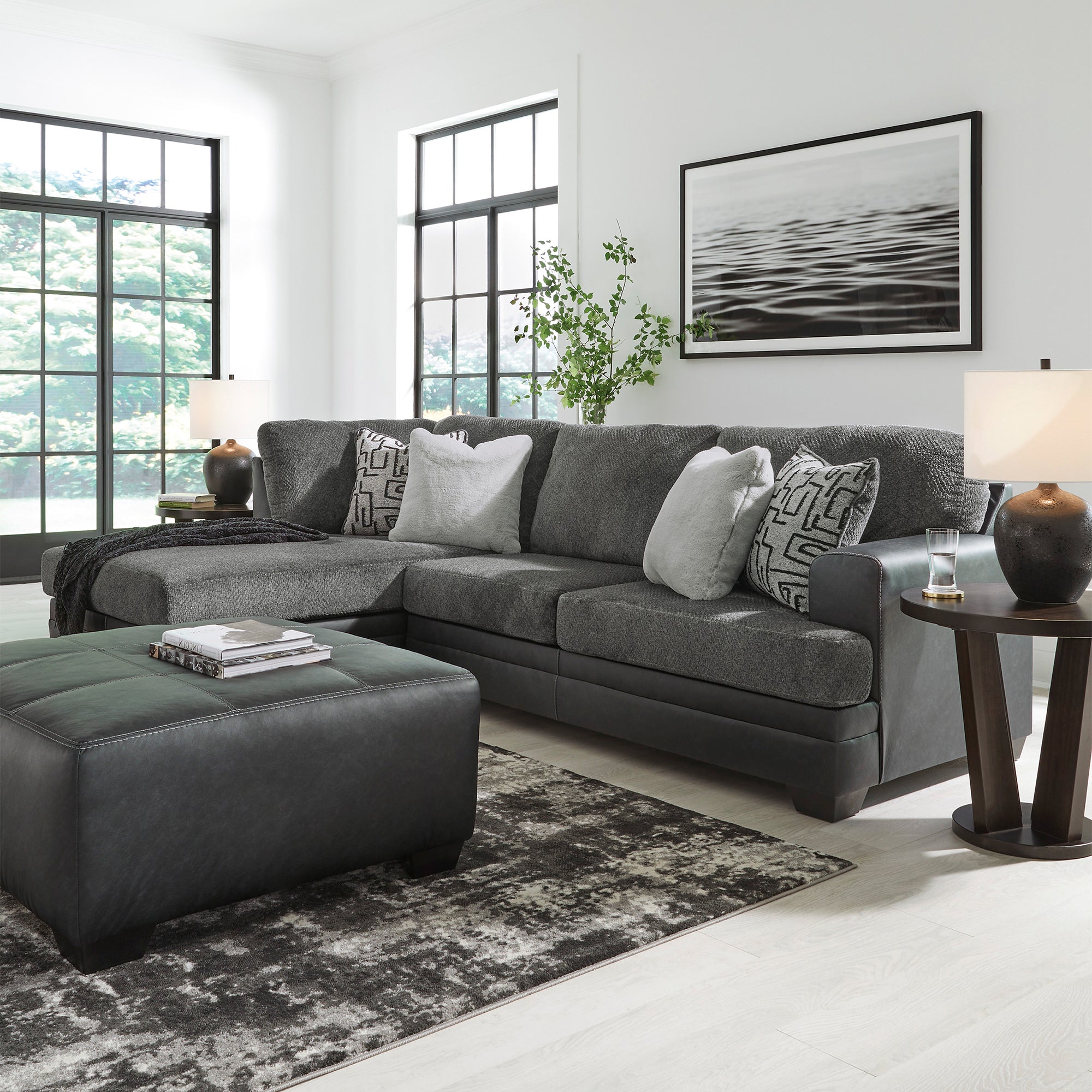 Brixley Pier 2-Piece Sectional with left-arm Chaise