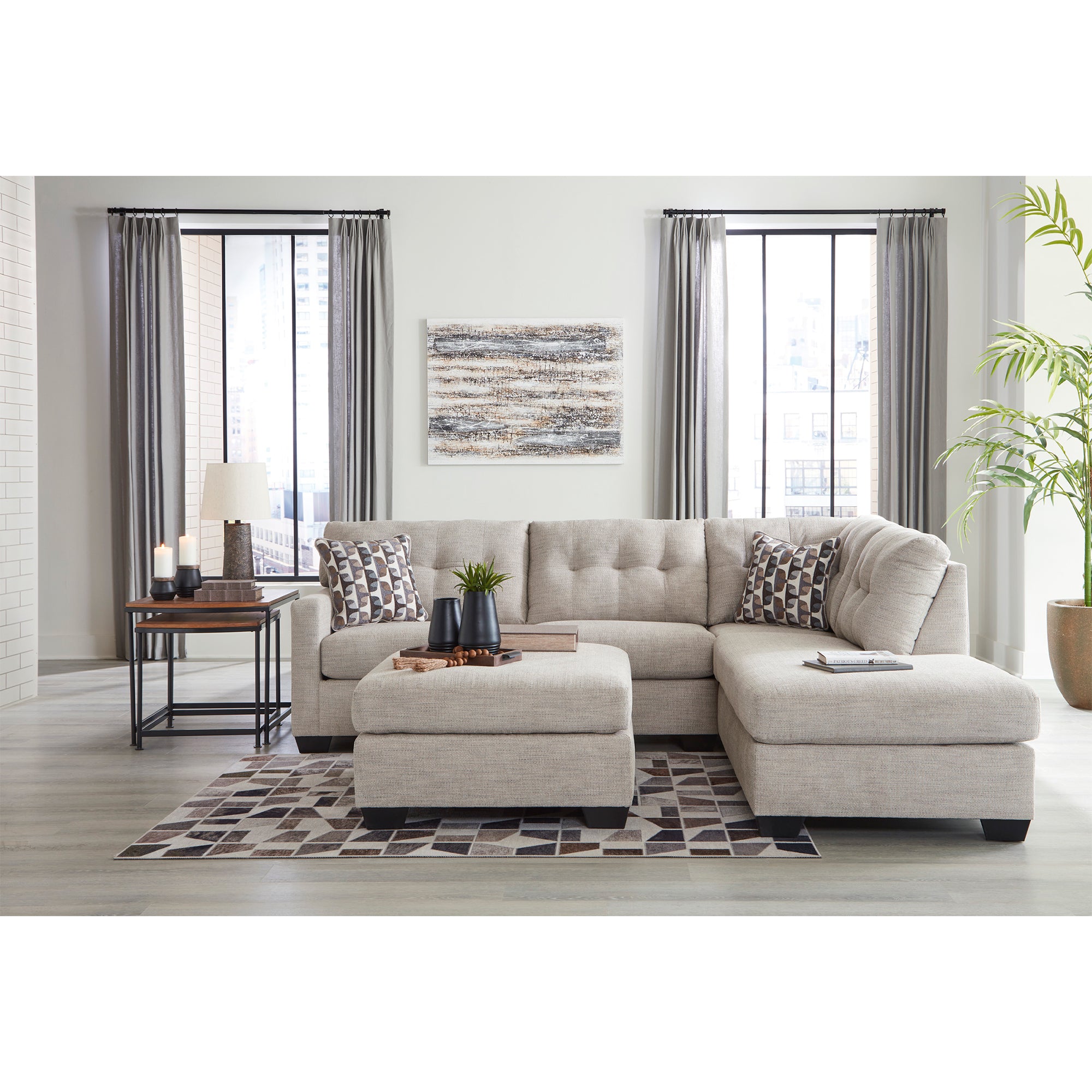 Mahoney Oversized Accent Ottoman