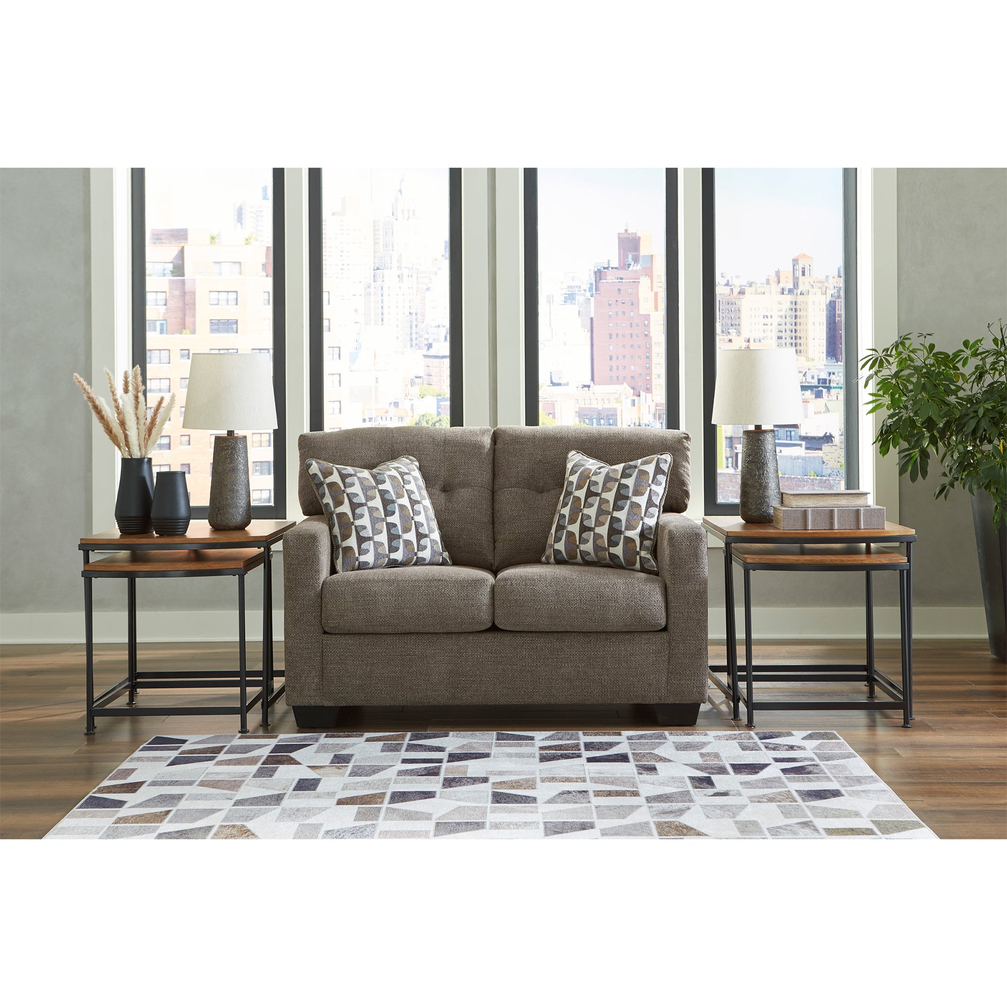 Mahoney Sofa and Loveseat