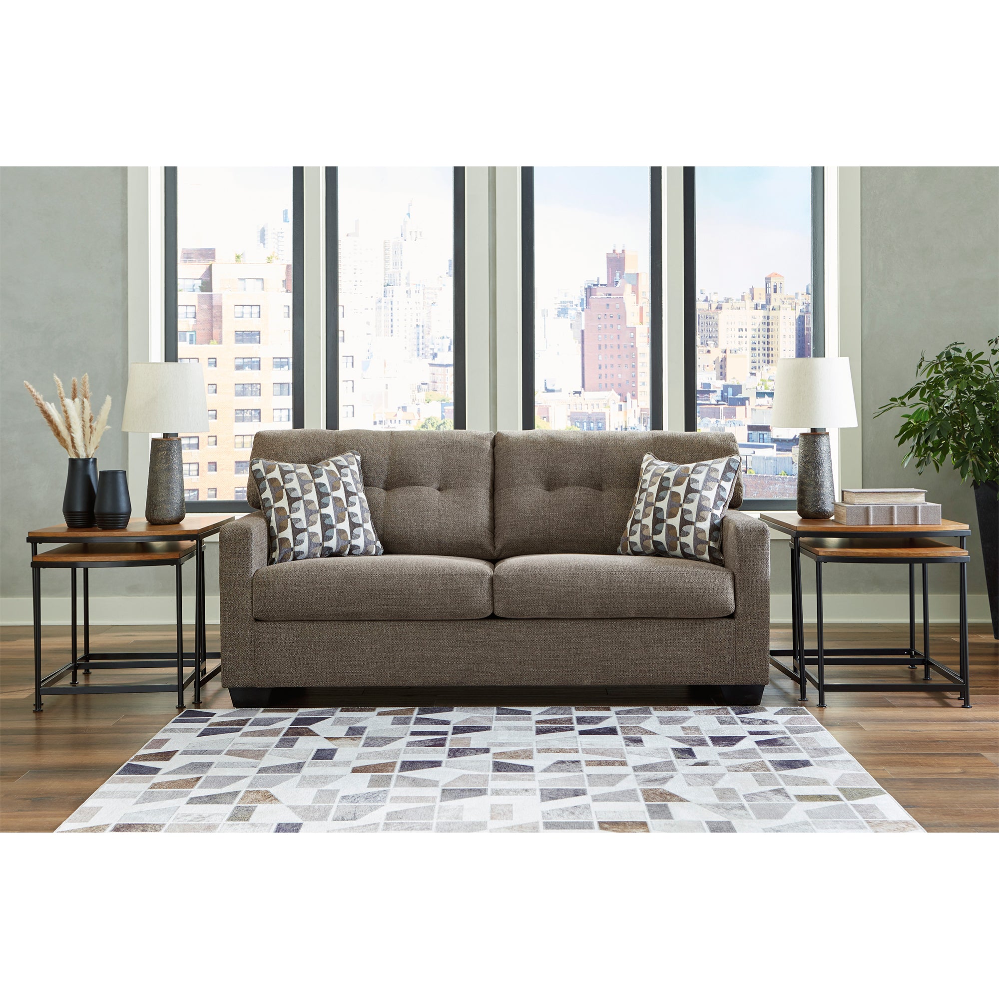 Mahoney Sofa and Loveseat