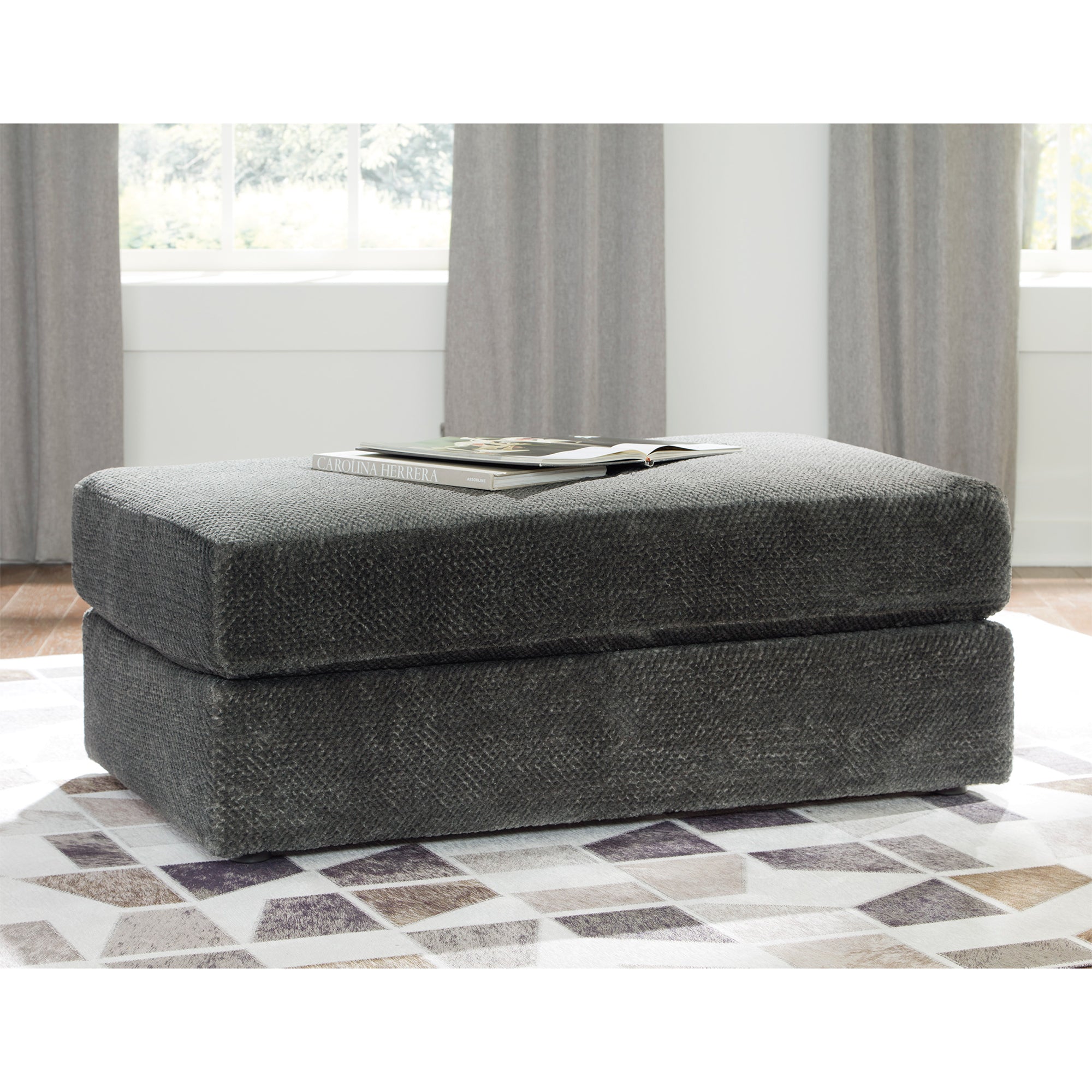 Karinne Oversized Accent Ottoman