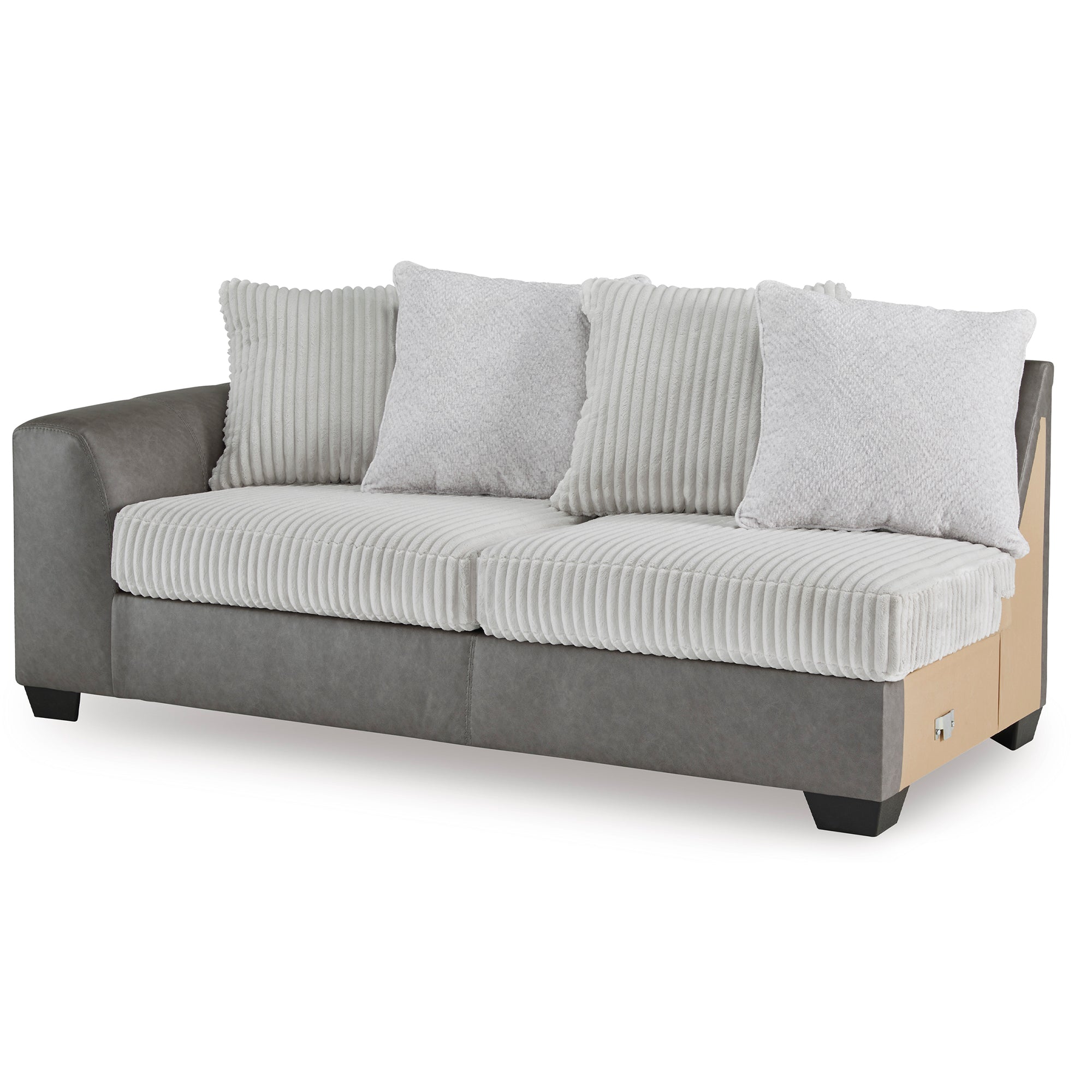 Clairette Court 2-Piece Sectional with Chaise