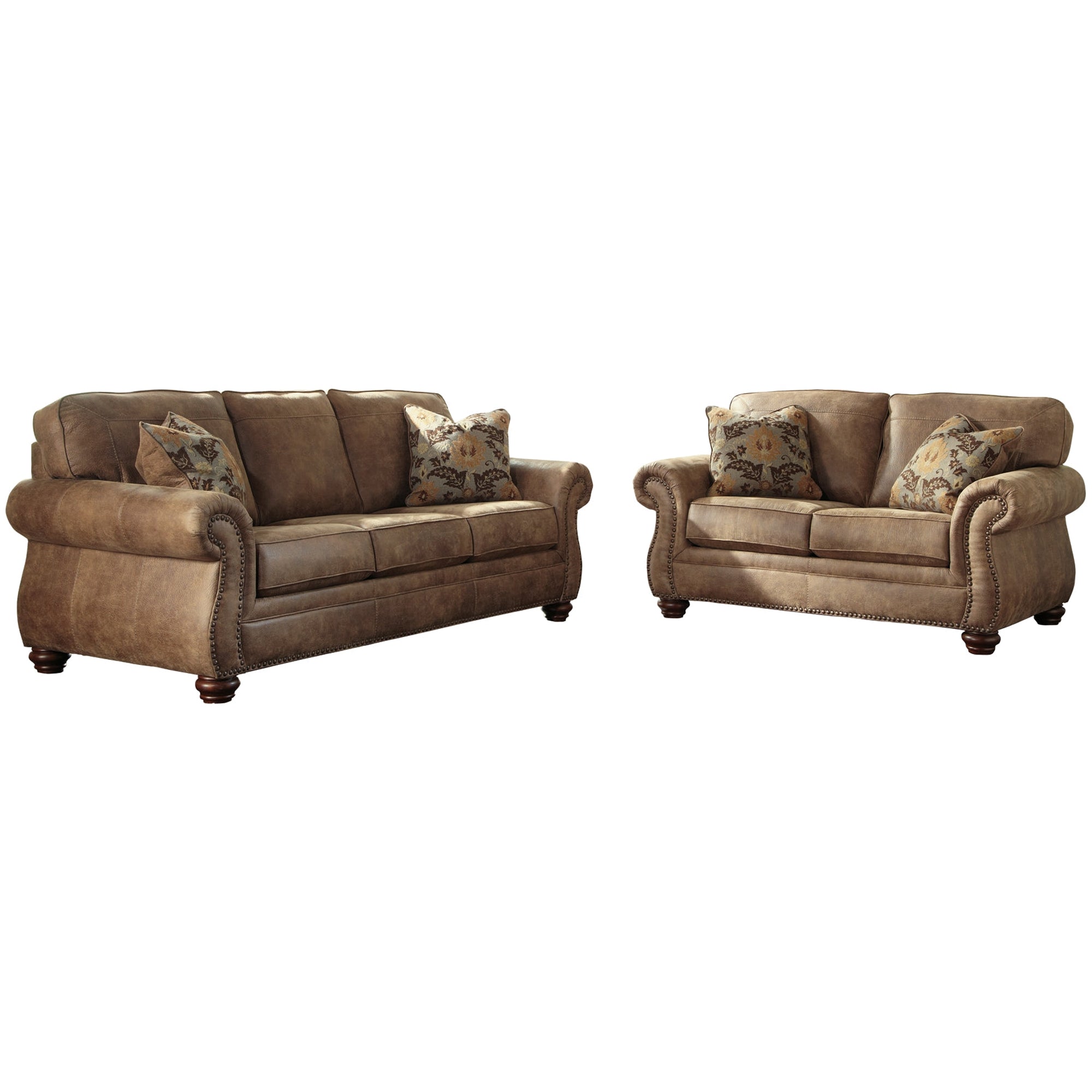 Larkinhurst Sofa and Loveseat