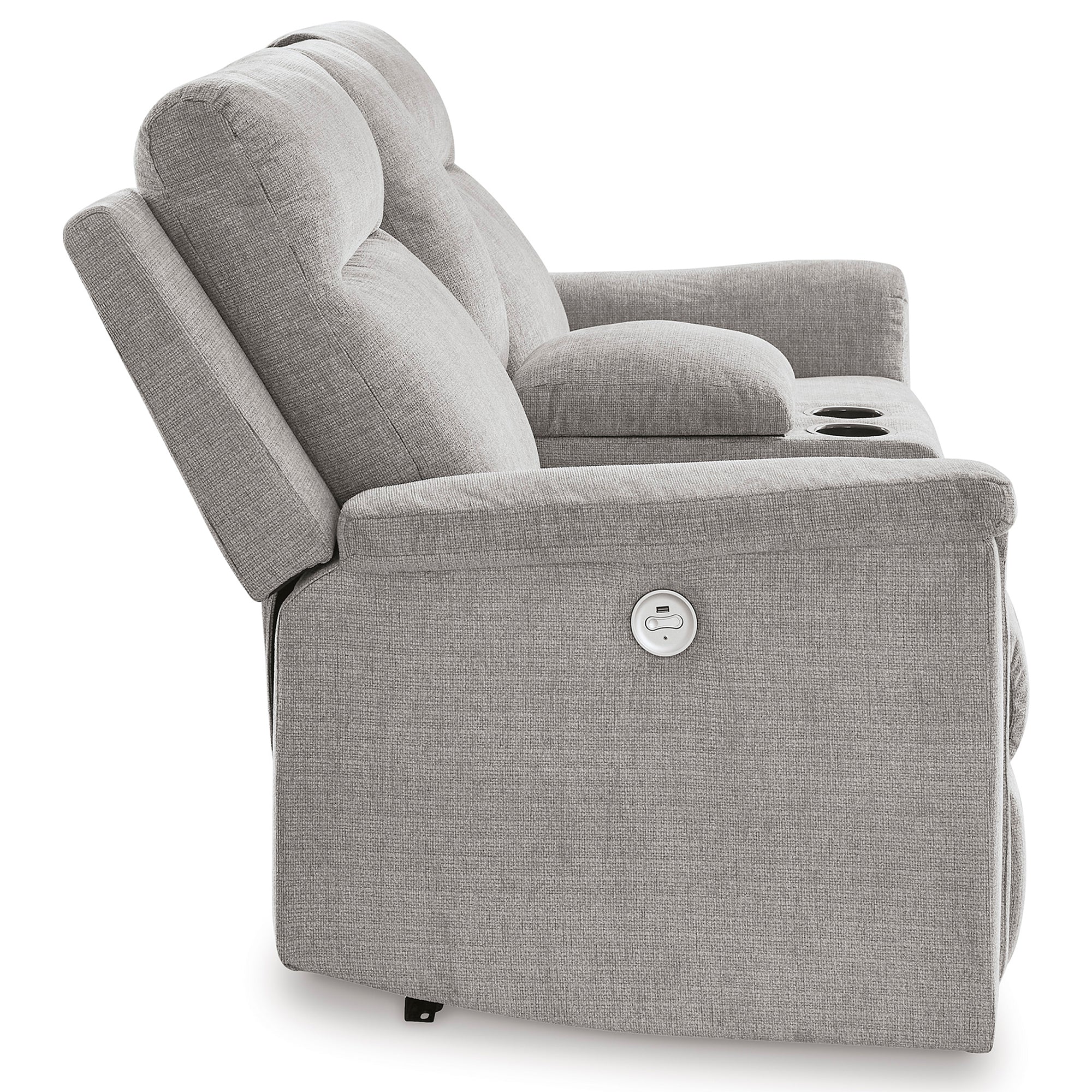 Barnsana Power Reclining Loveseat with Console