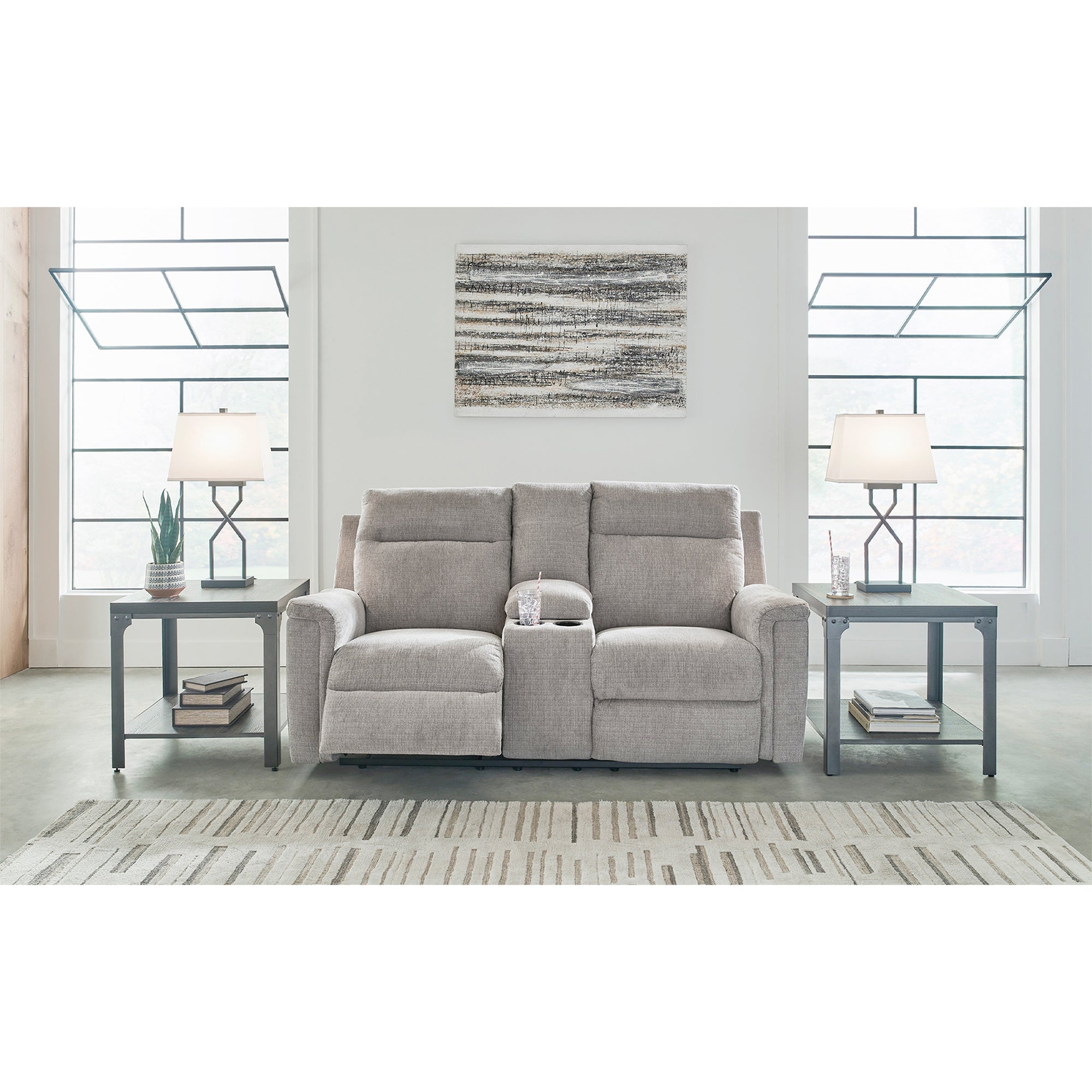 Barnsana Power Sofa and Loveseat