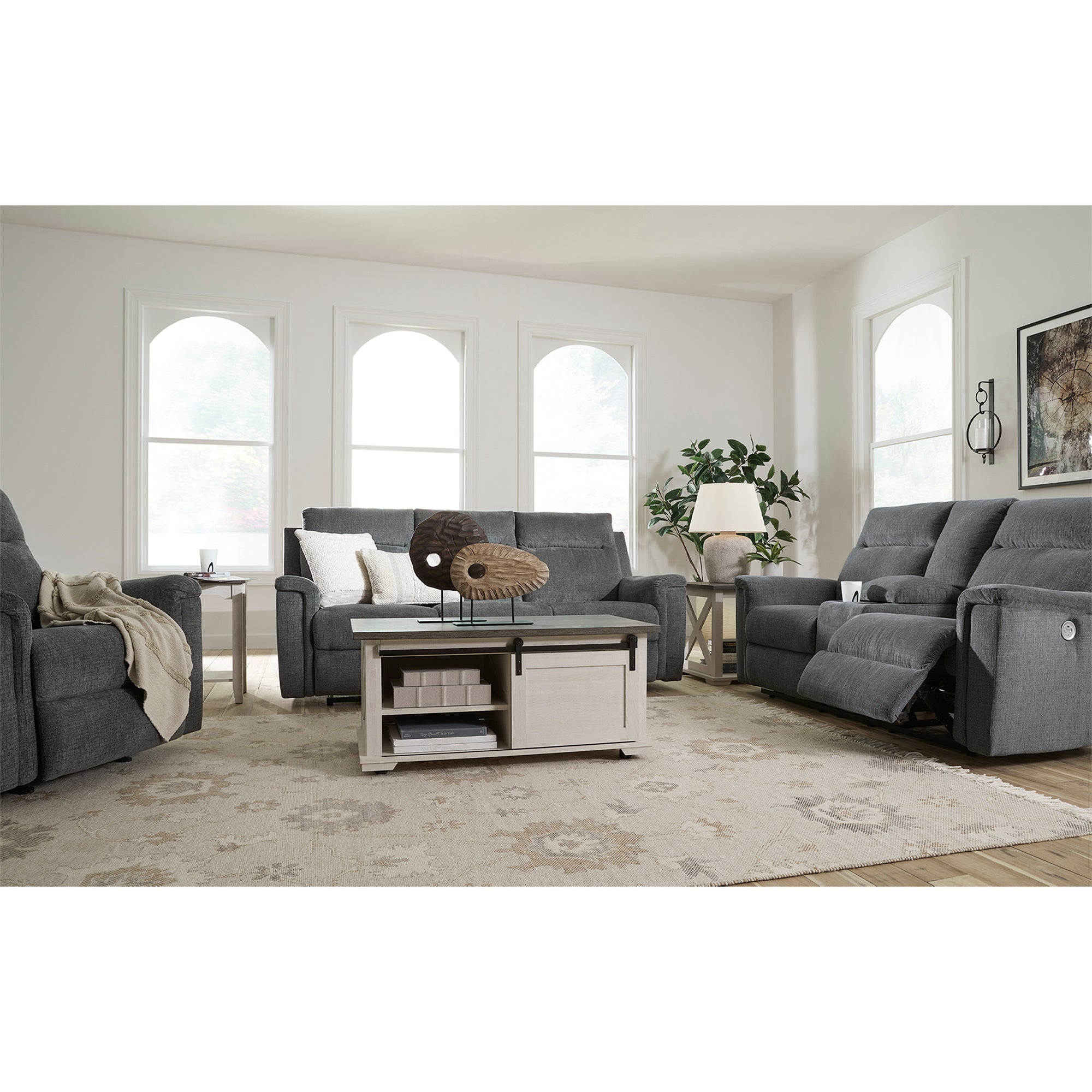 Barnsana Power Sofa and Loveseat