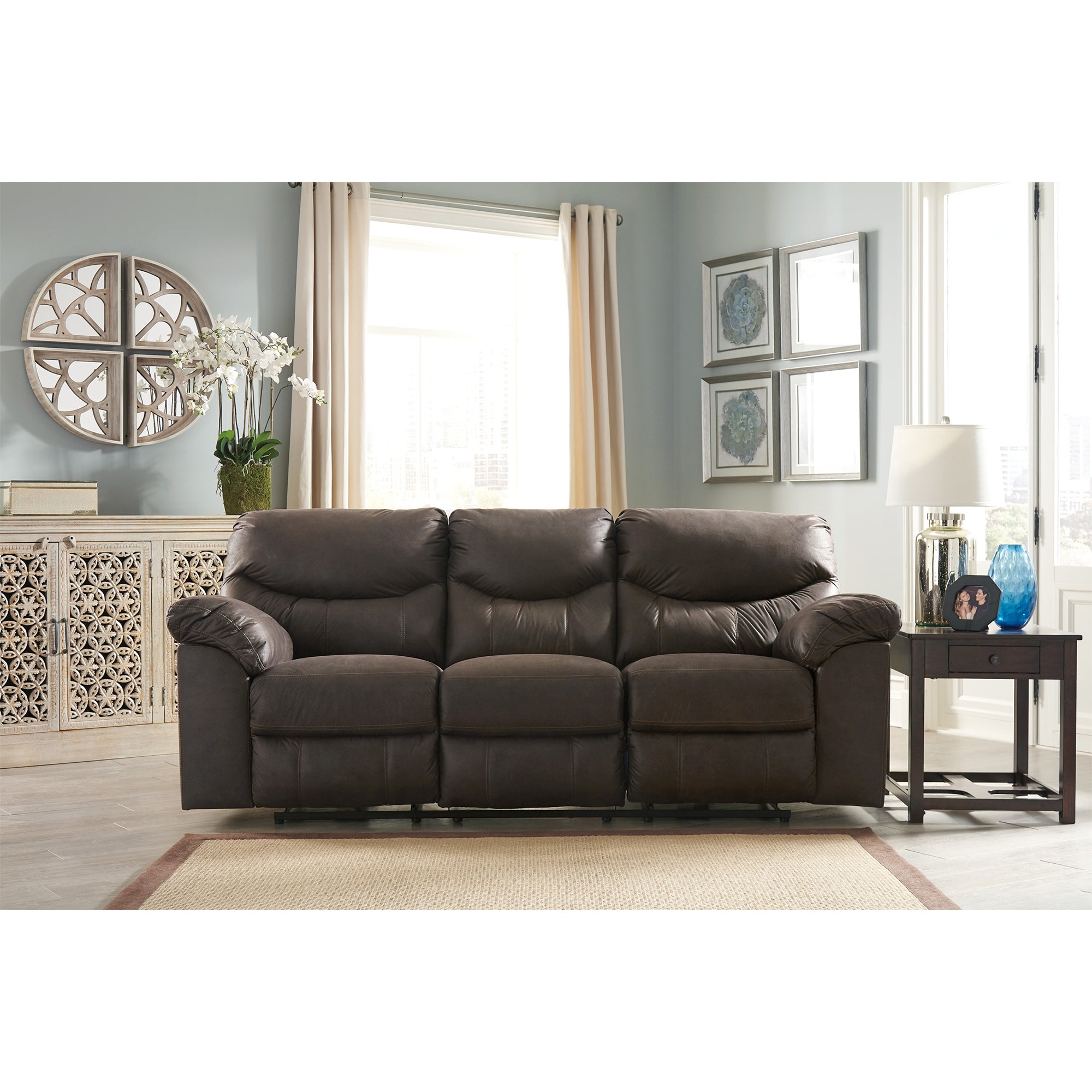 Boxberg Manual Reclining Sofa and Loveseat