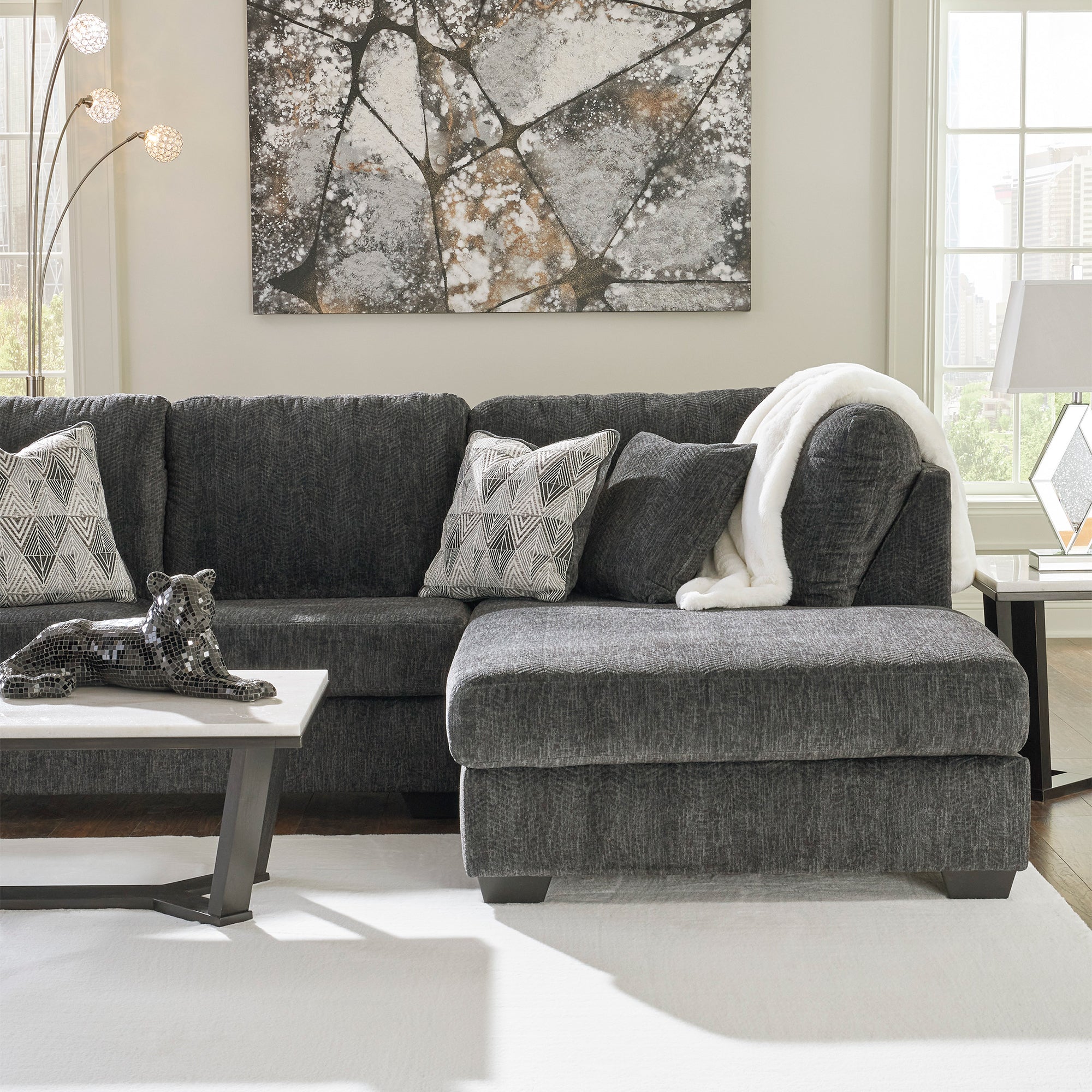 Biddeford 2-Piece Sectional with Chaise