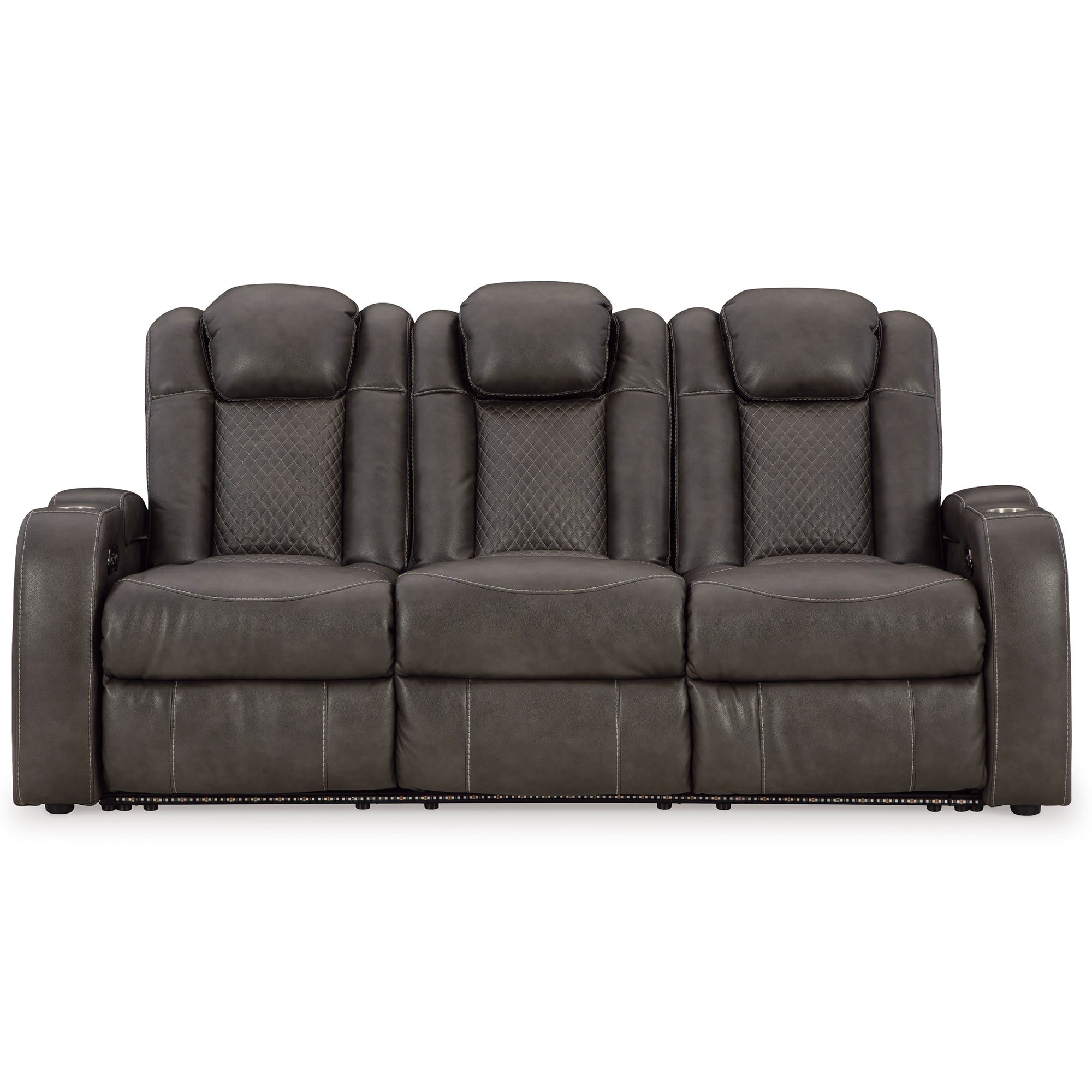 Fyne-Dyme Dual Power Reclining Sofa and Loveseat