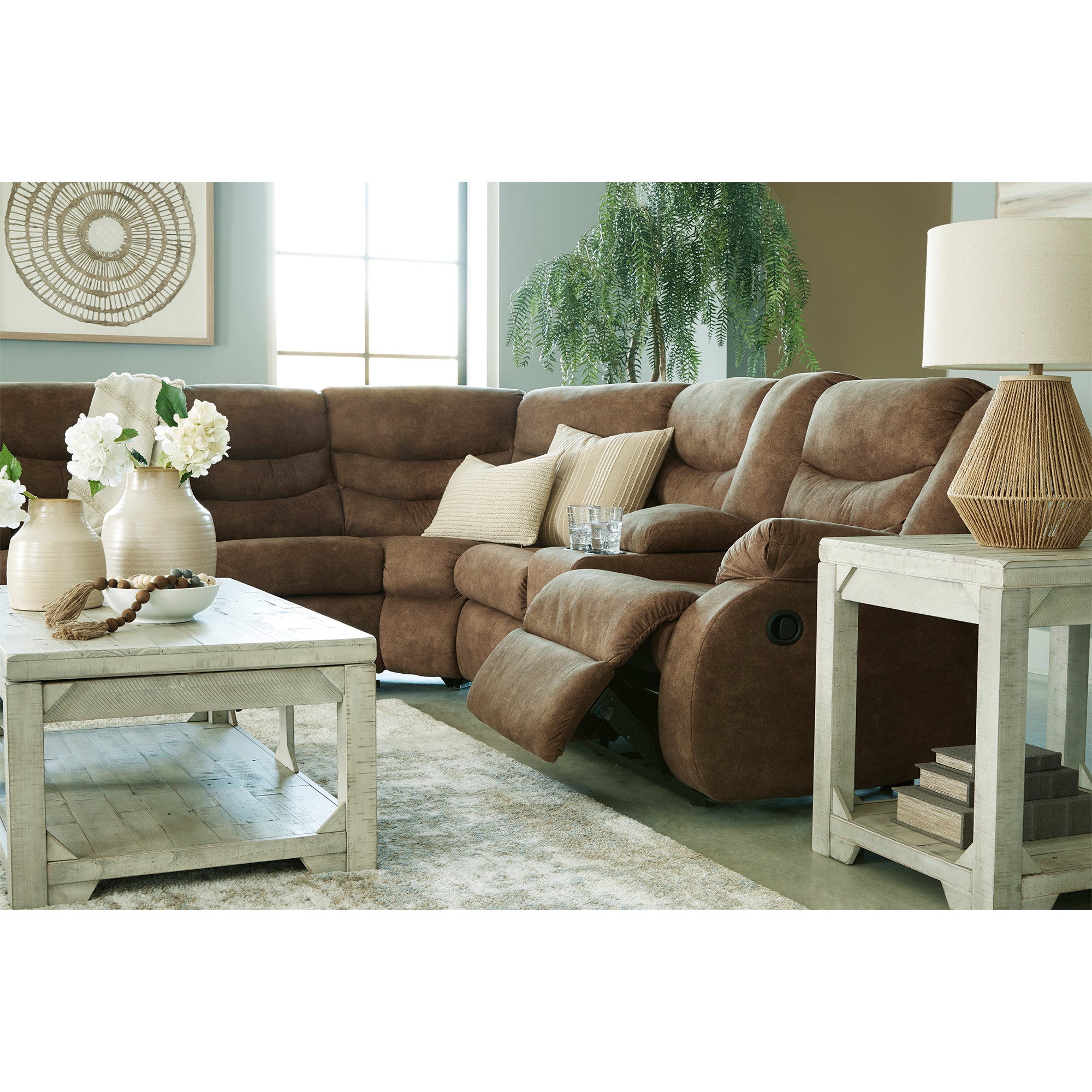 Partymate 2-Piece Reclining Sectional