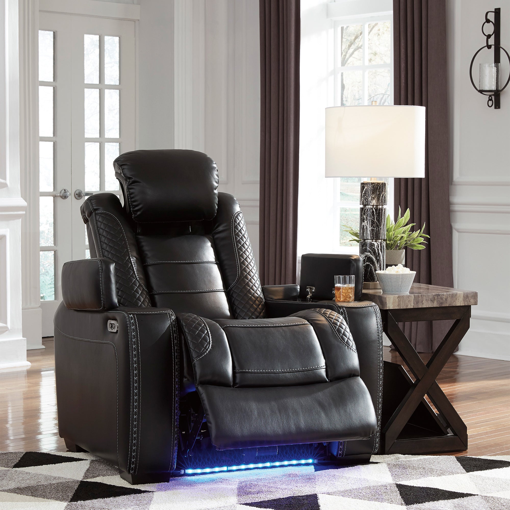 Party Time Dual Power Recliner