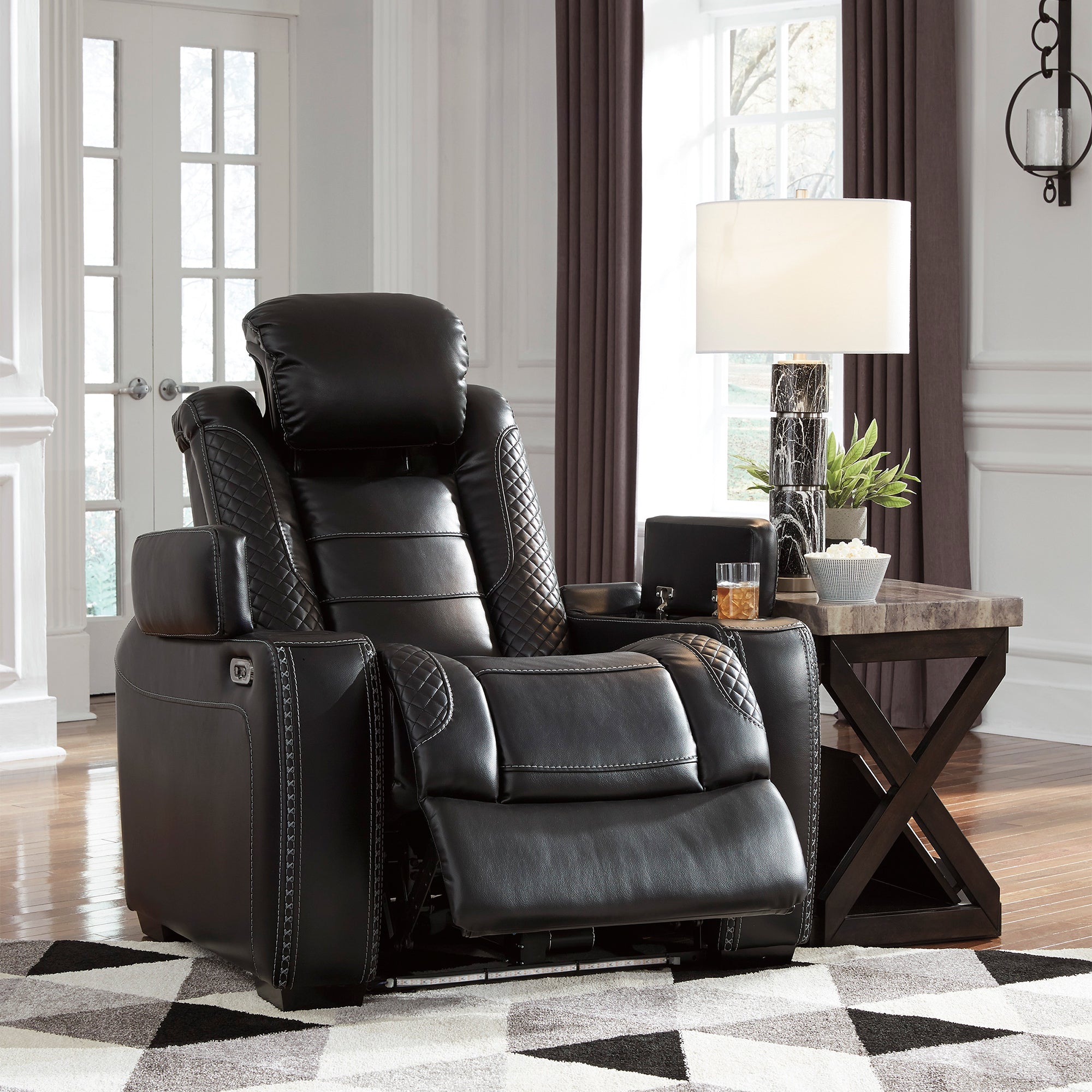 Party Time Dual Power Recliner