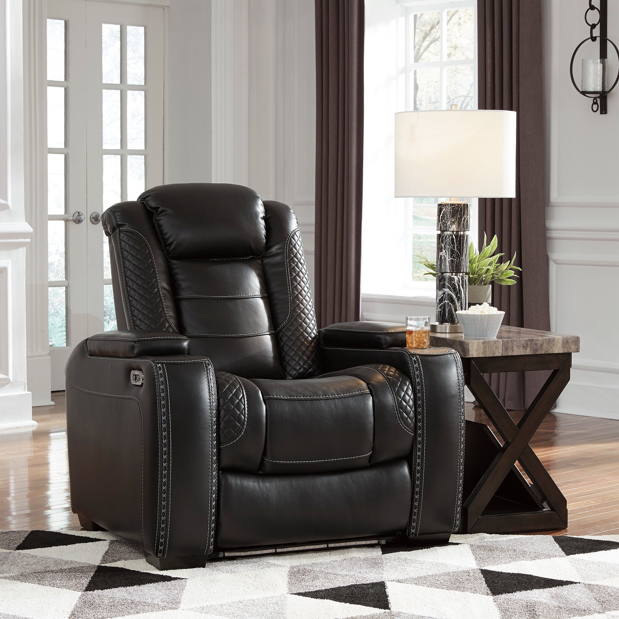 Party Time Dual Power Recliner