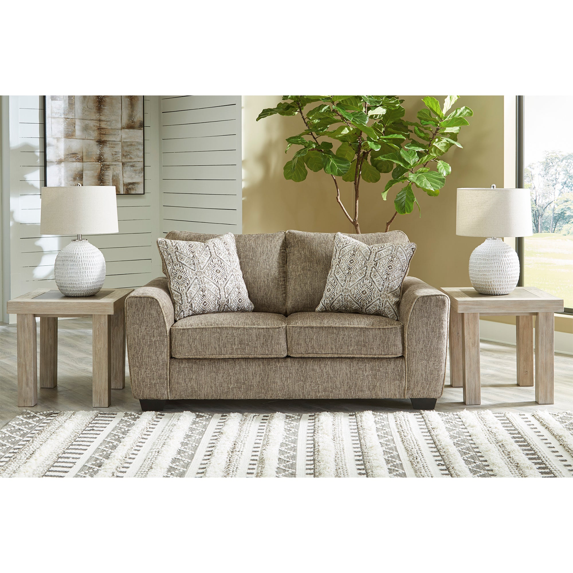 Olin Sofa and Loveseat