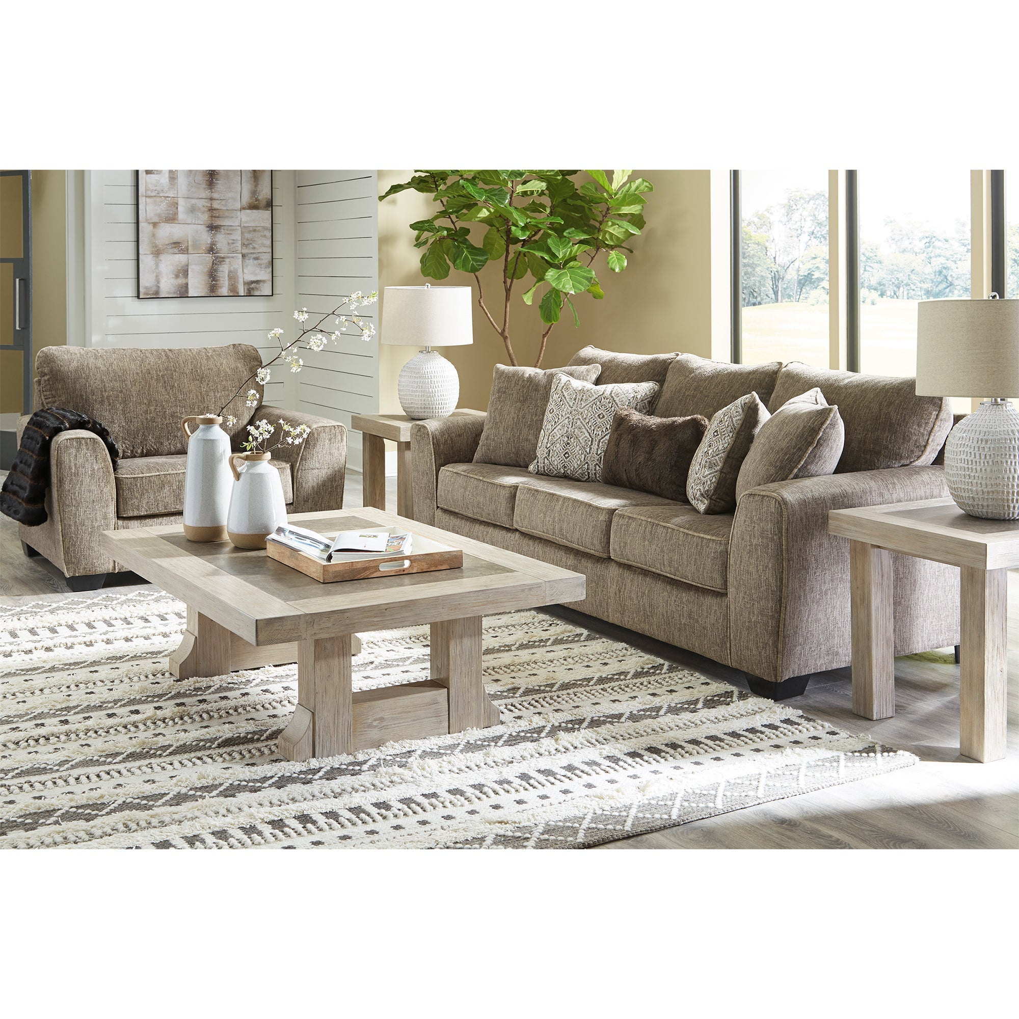 Olin Sofa and Loveseat