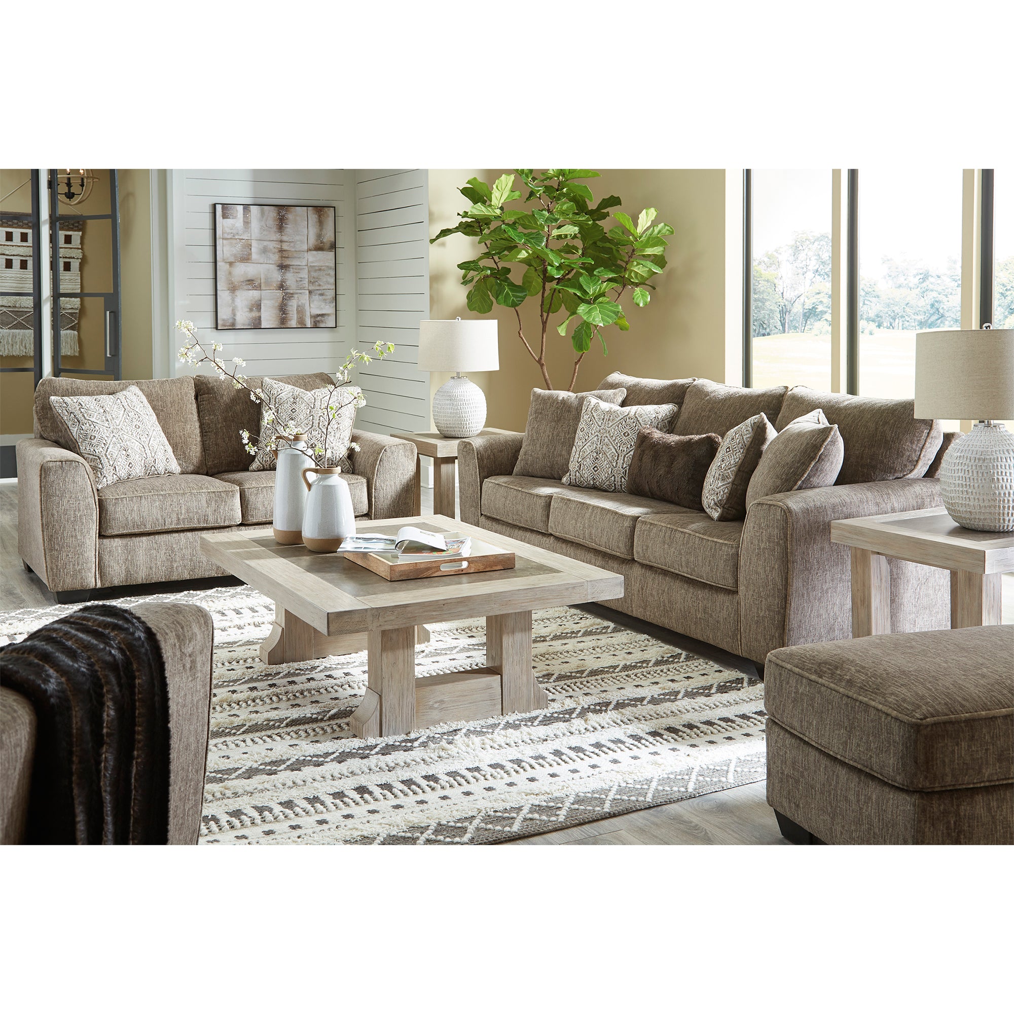 Olin Sofa and Loveseat