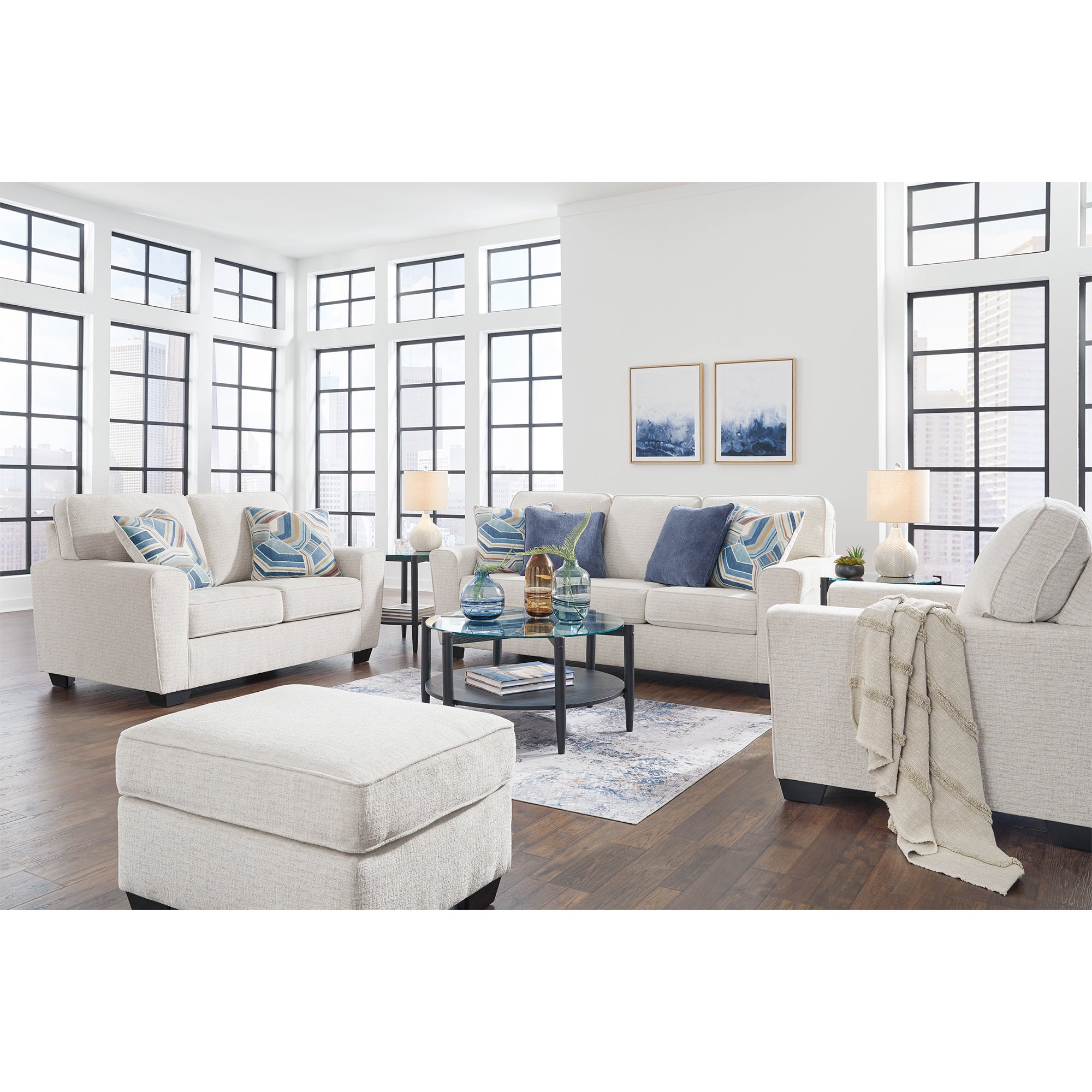 Cashton Sofa and Loveseat