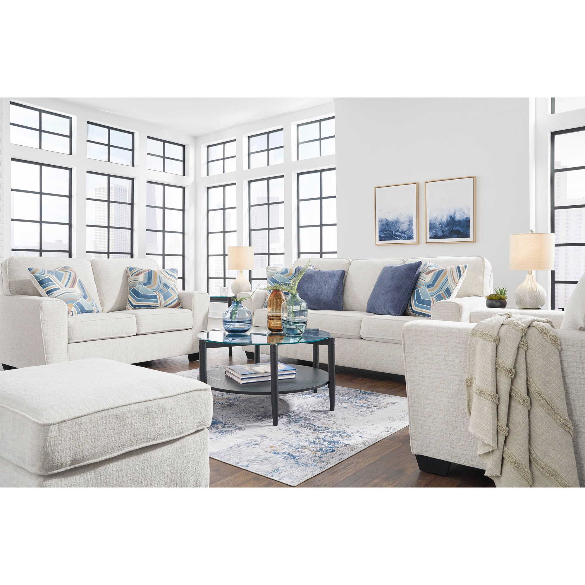 Cashton Sofa and Loveseat