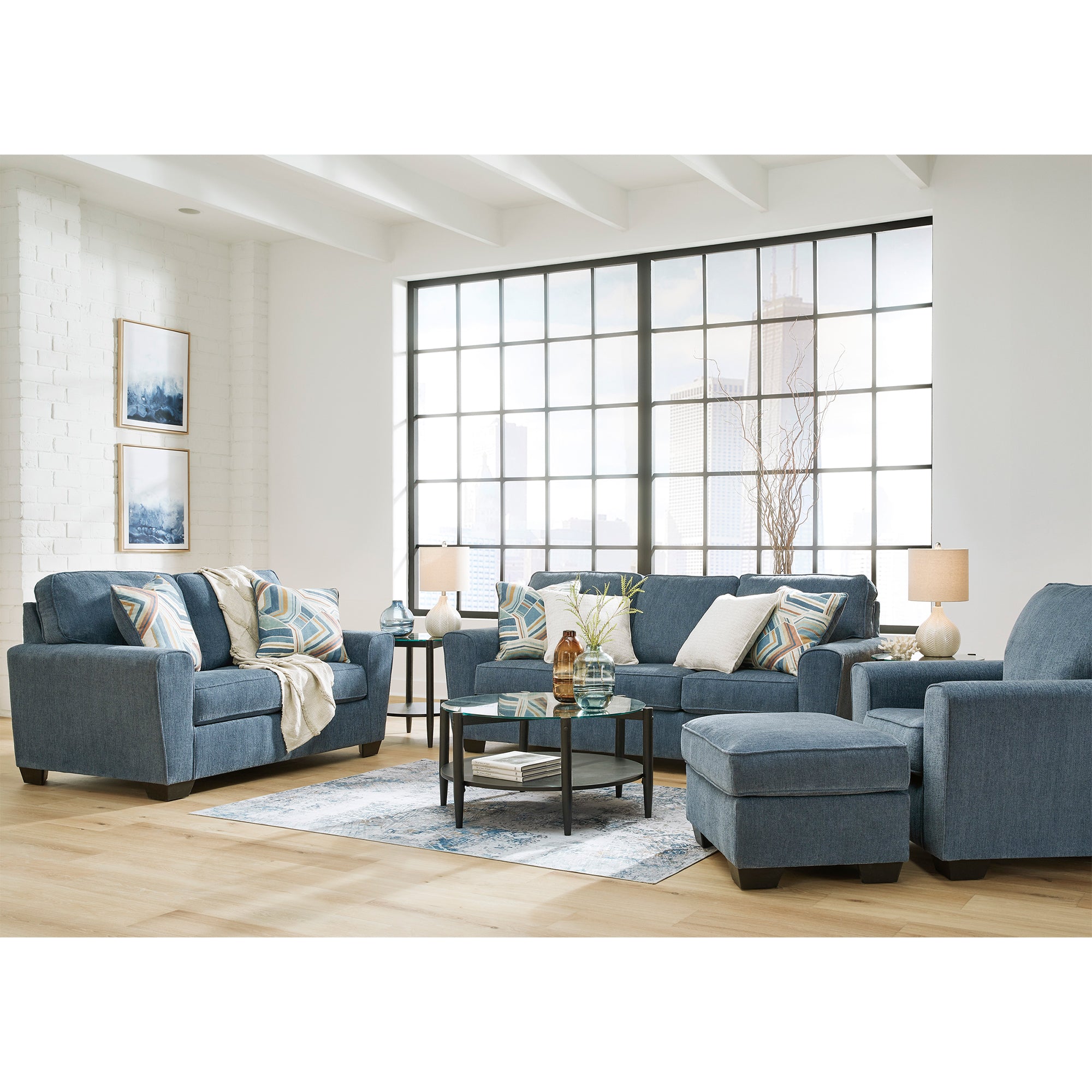 Cashton Sofa and Loveseat