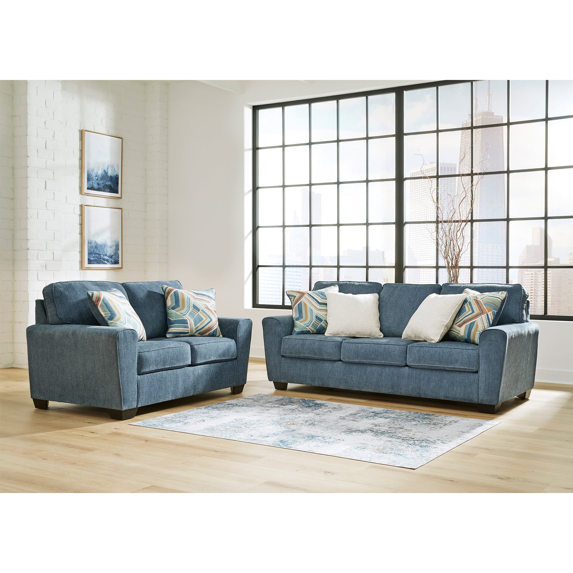 Cashton Sofa and Loveseat