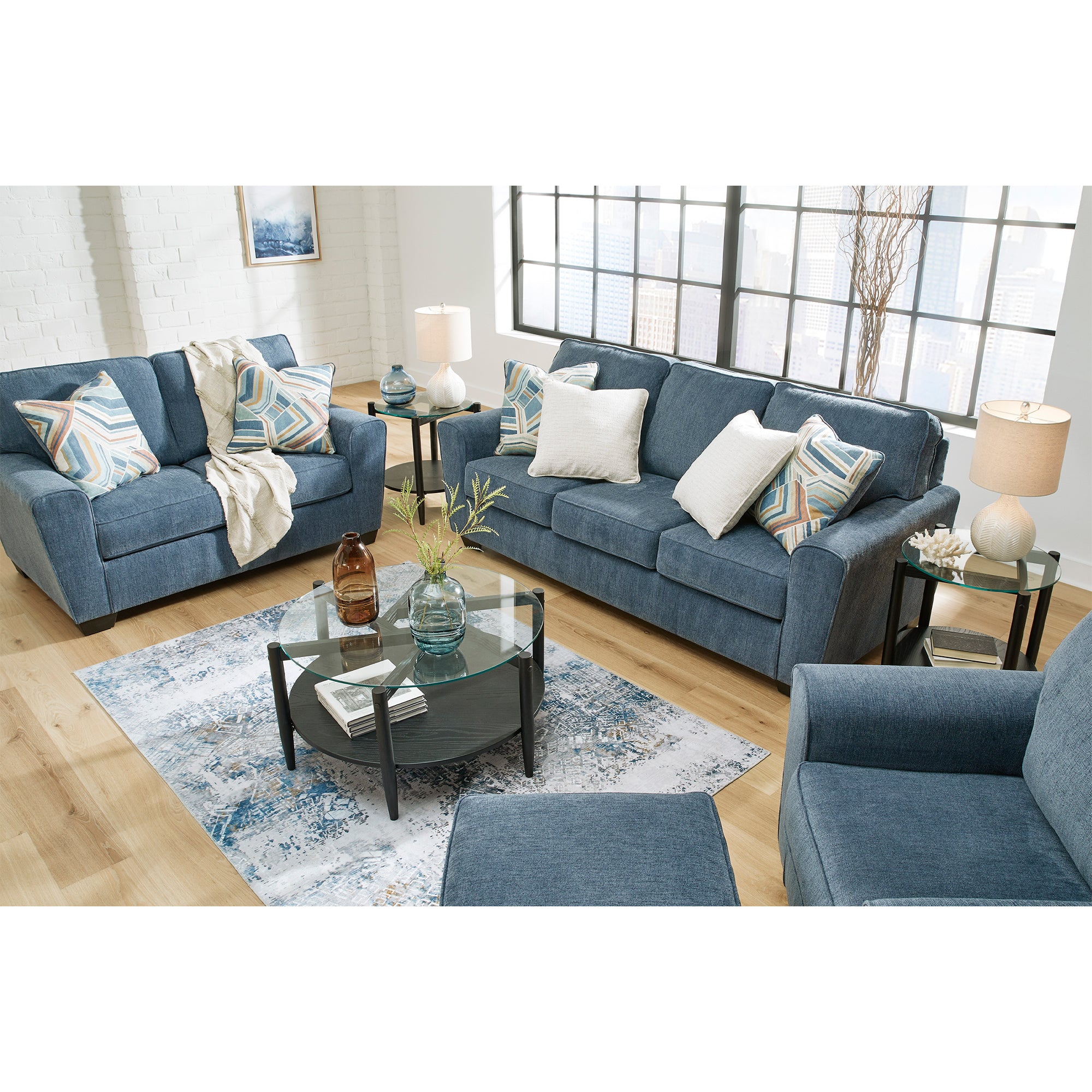 Cashton Sofa and Loveseat