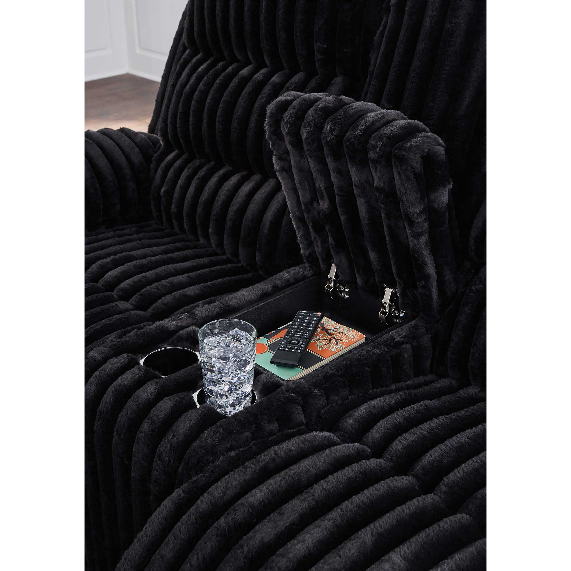 Rhines Falls Power Reclining Sofa and Loveseat Set
