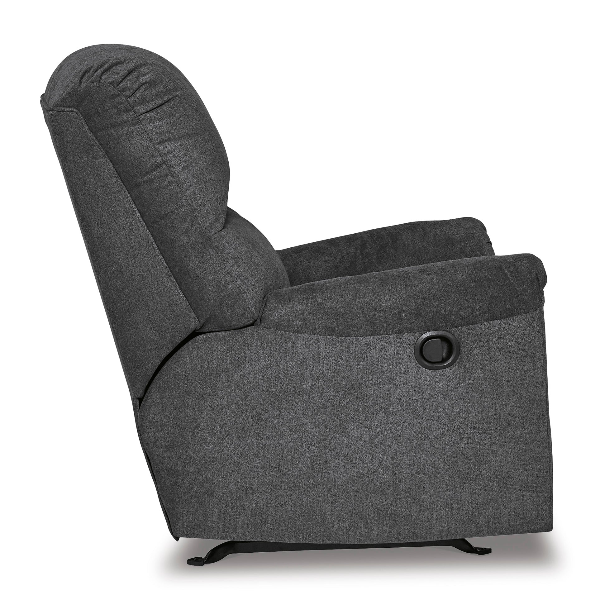 Miravel Recliner in Gunmetal Color