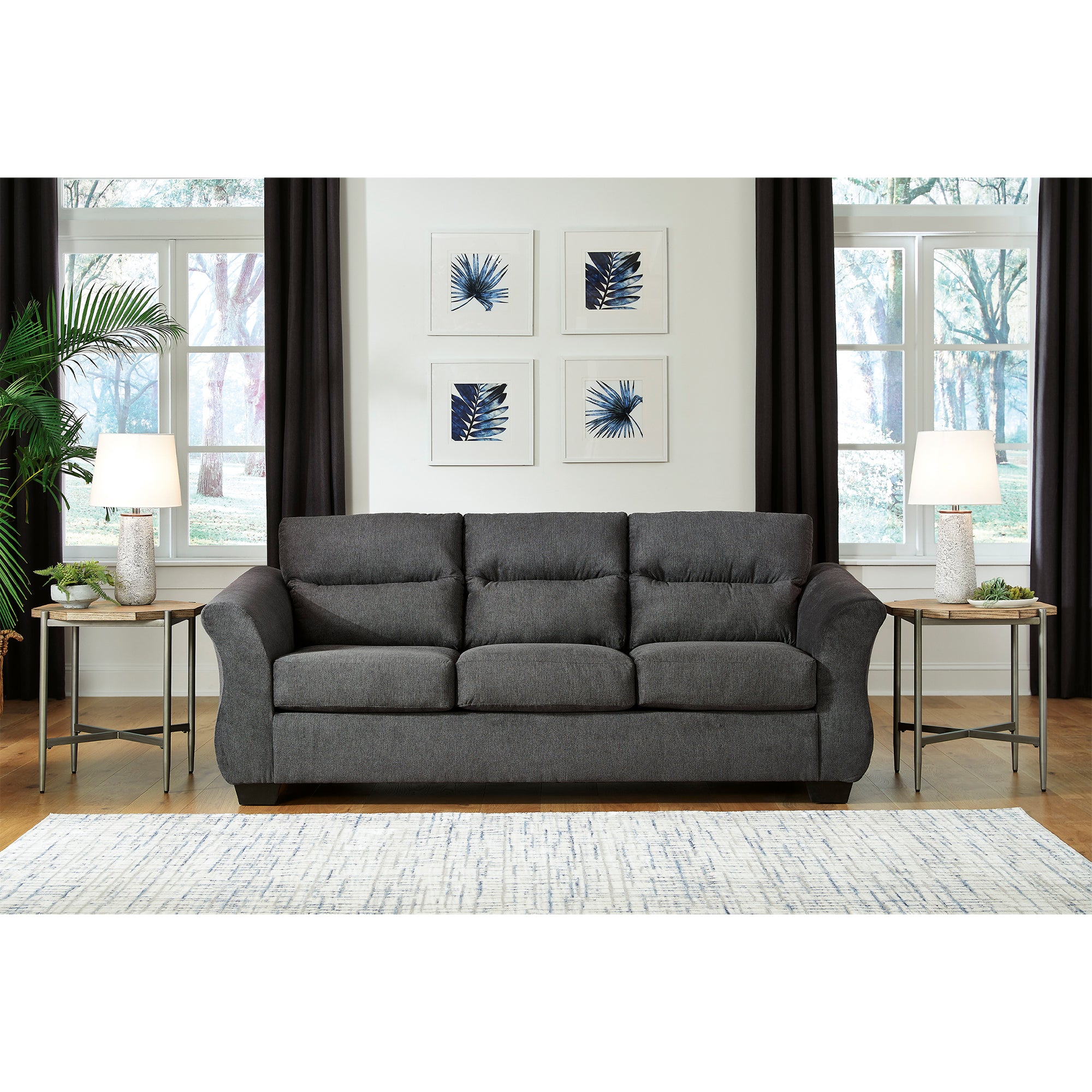 Miravel Sofa and Loveseat