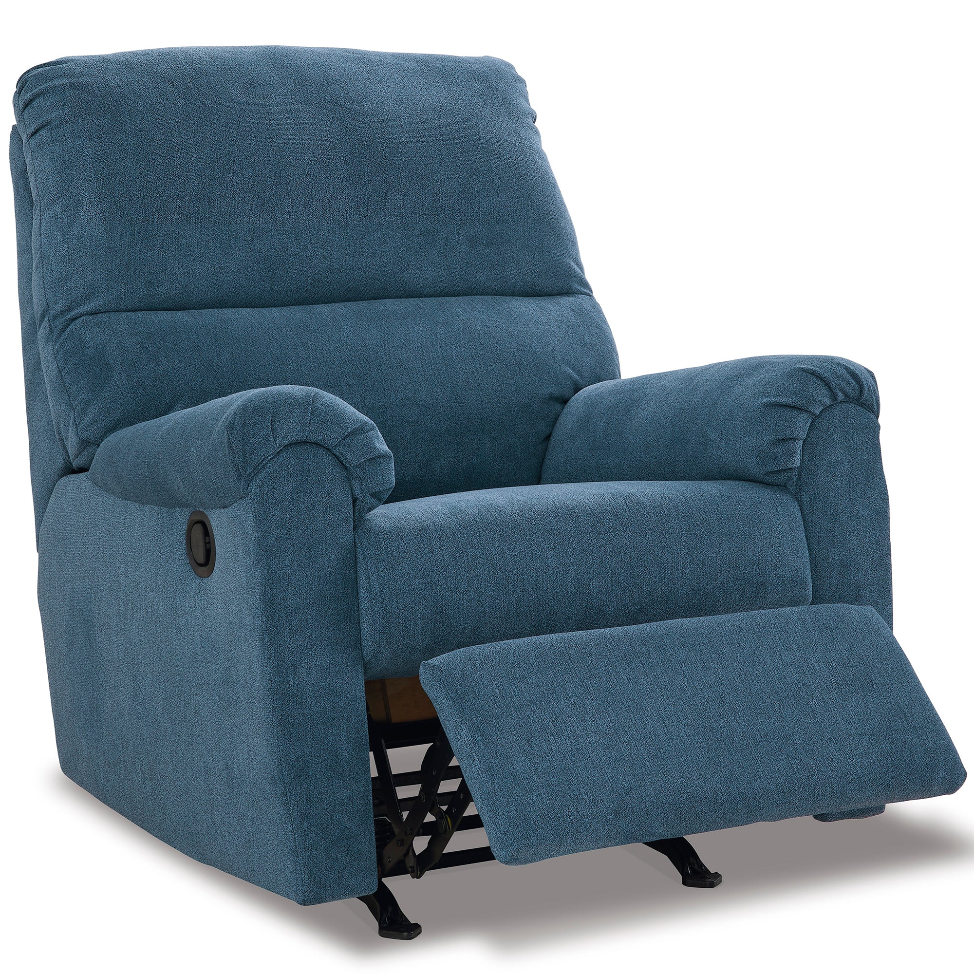 Miravel Rocker Recliner in Indigo Color