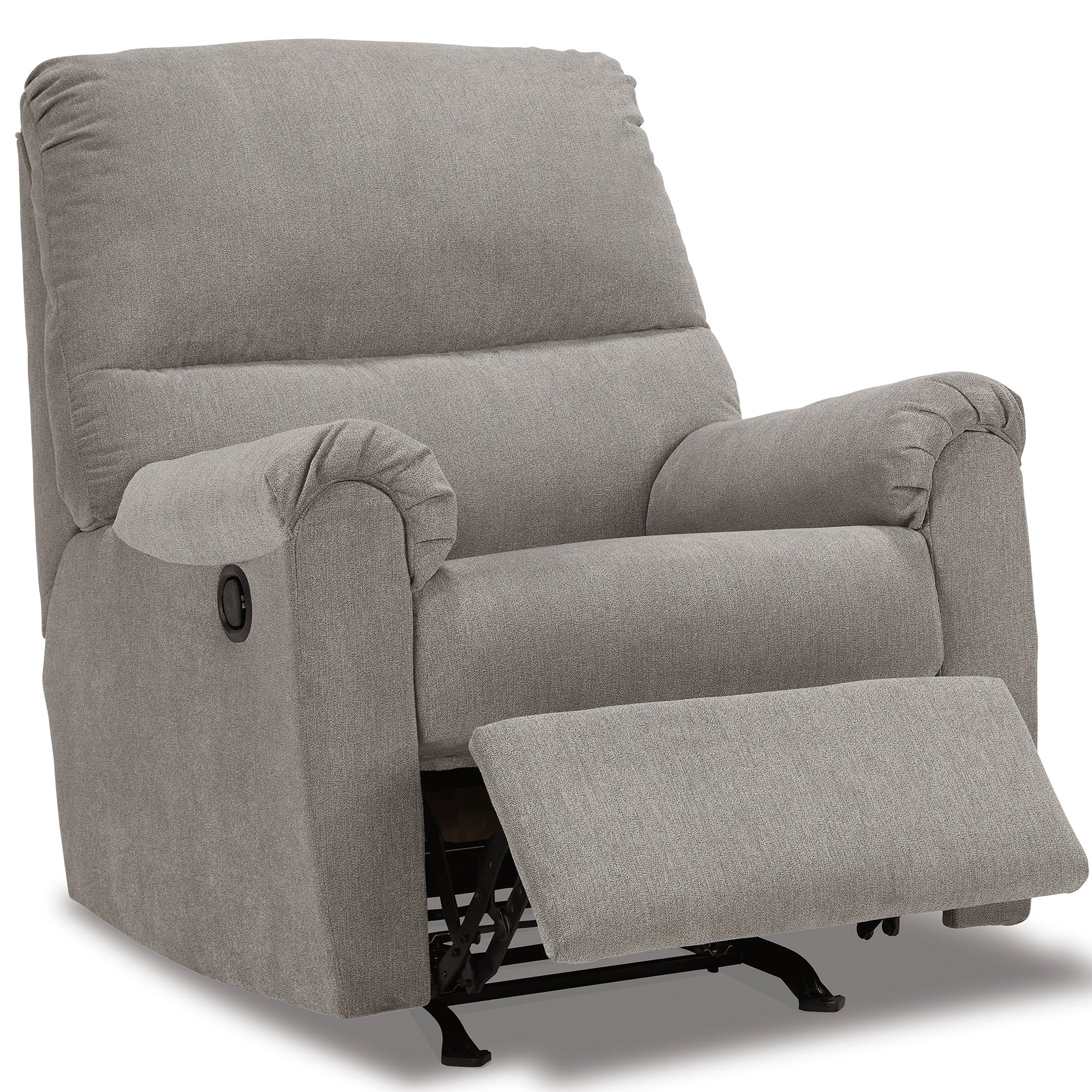 Miravel Rocker Recliner in Slate Color