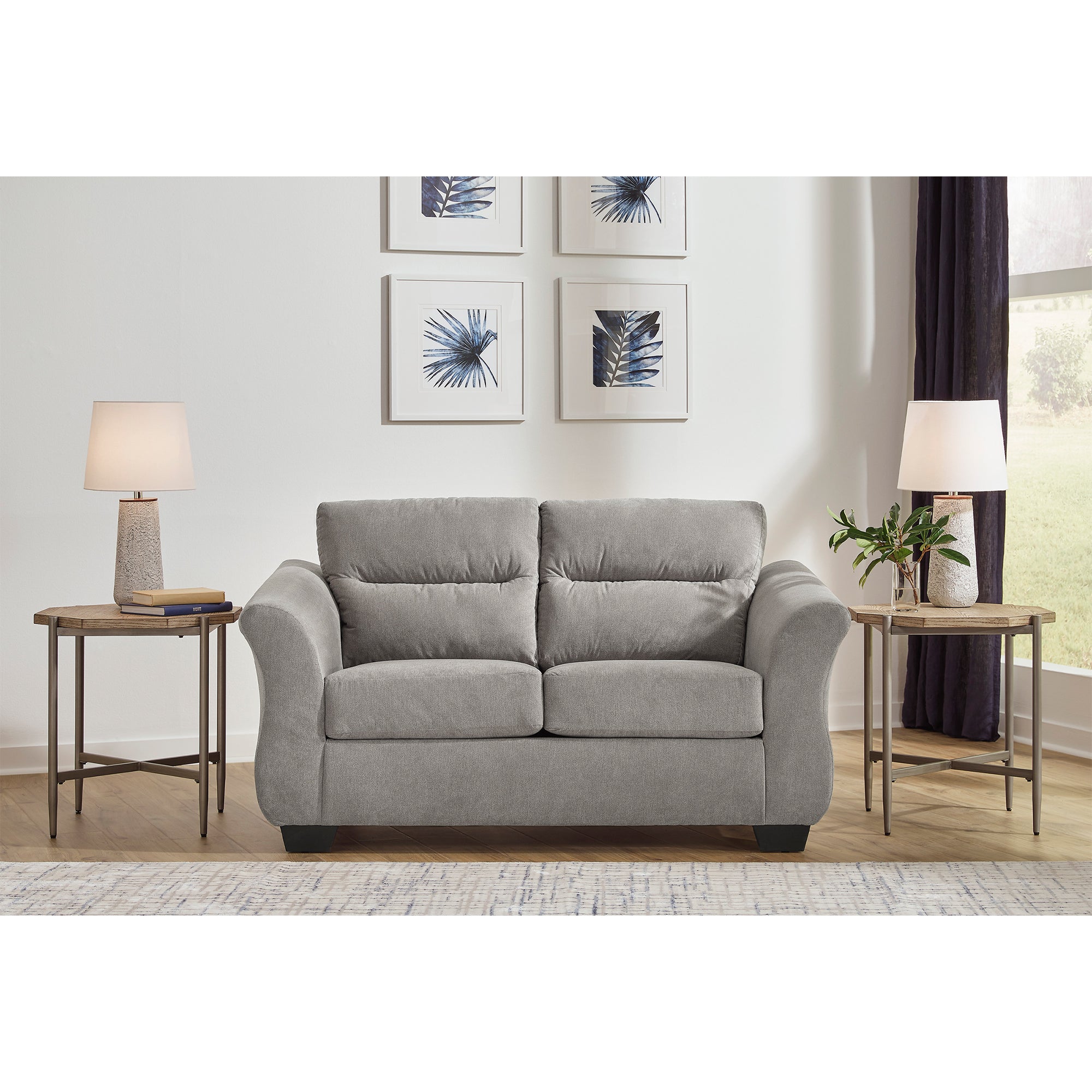 Miravel Sofa and Loveseat