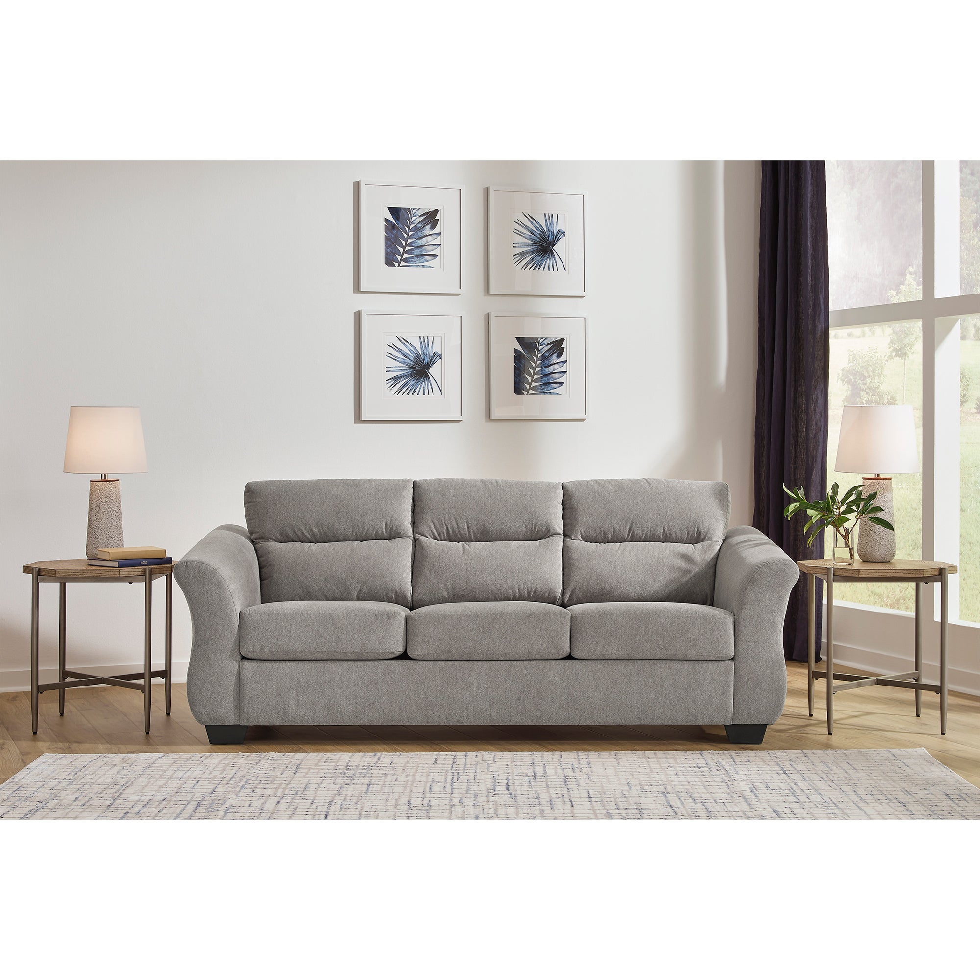 Miravel Sofa and Loveseat