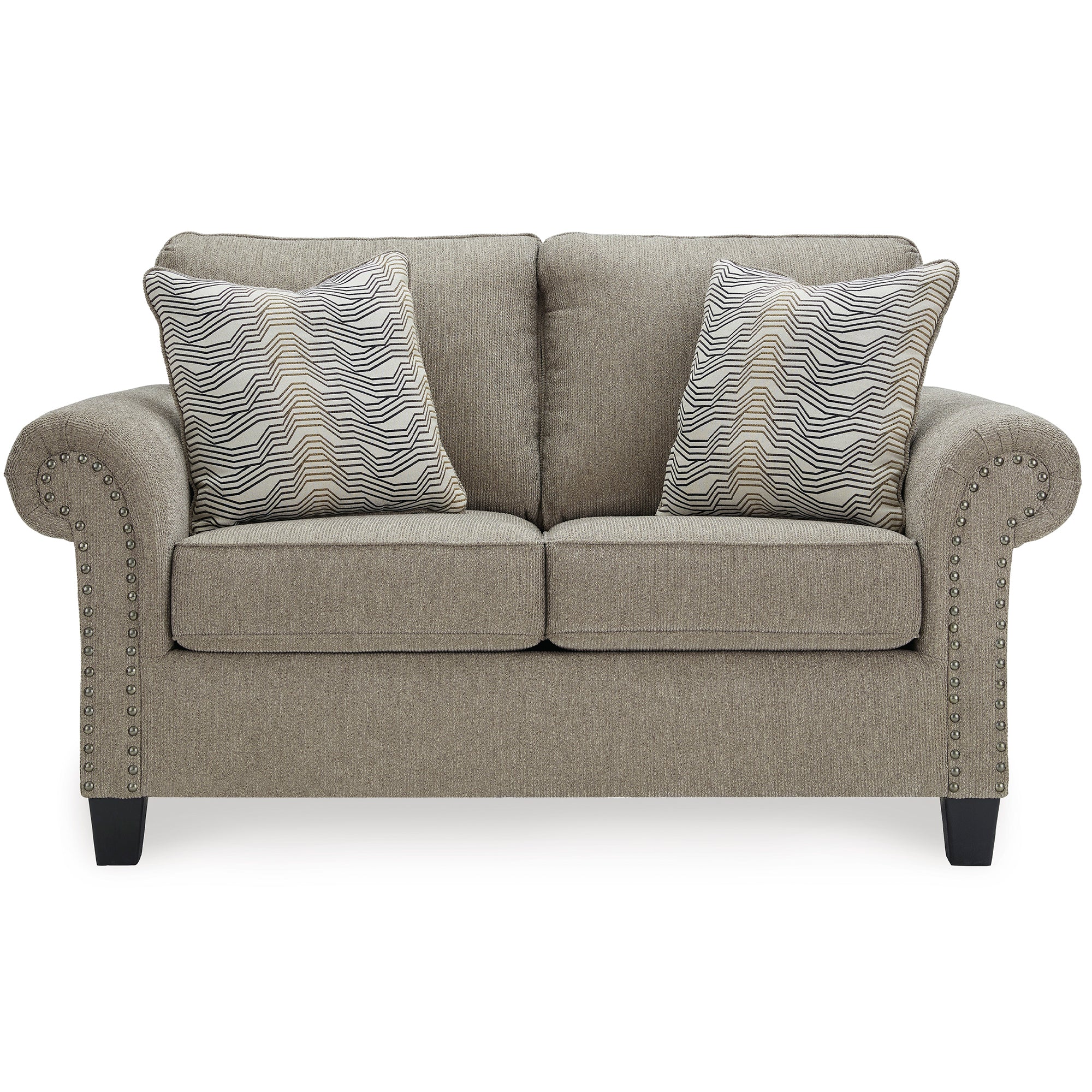 Shewsbury Pewter Sofa and Loveseat