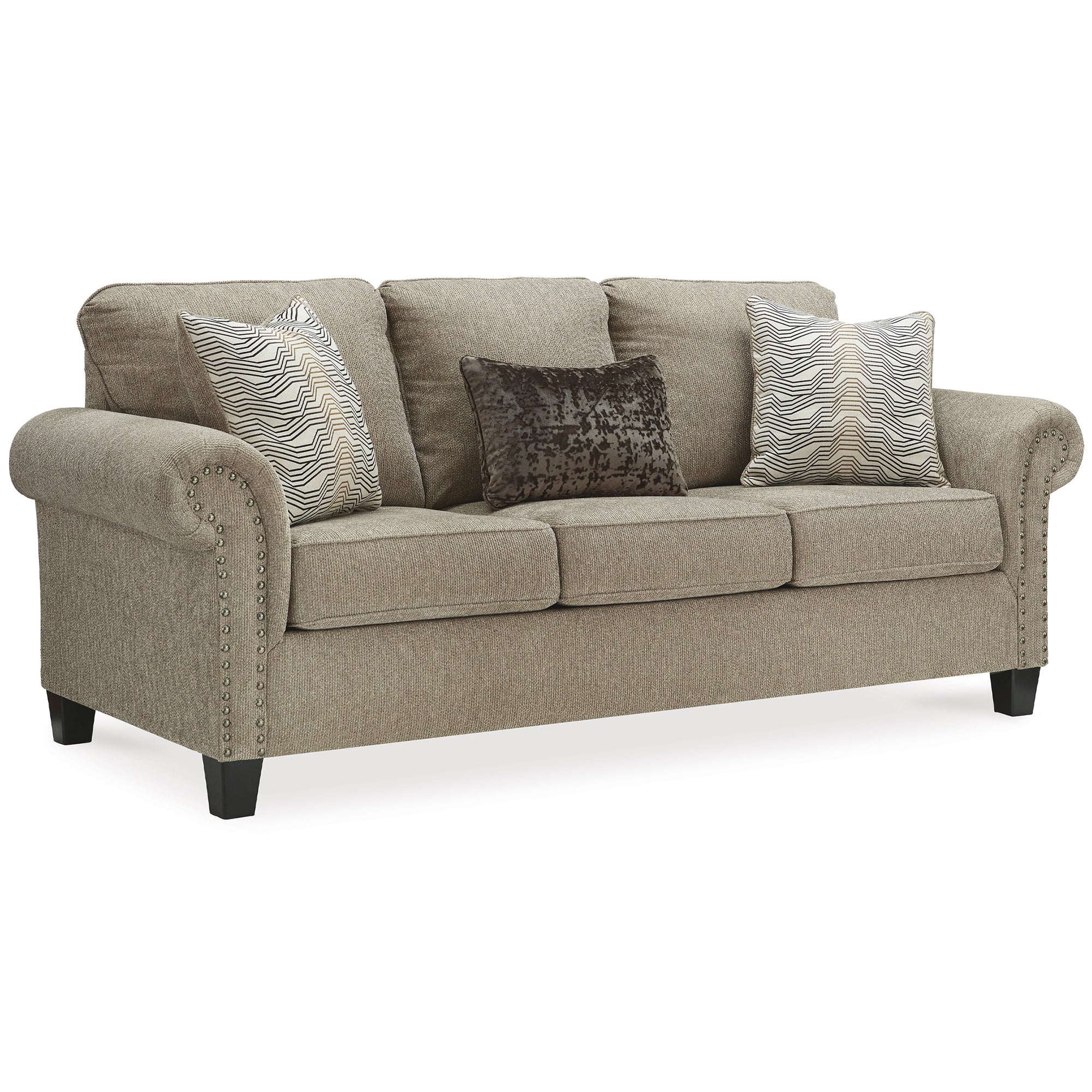 Shewsbury Pewter Sofa and Loveseat