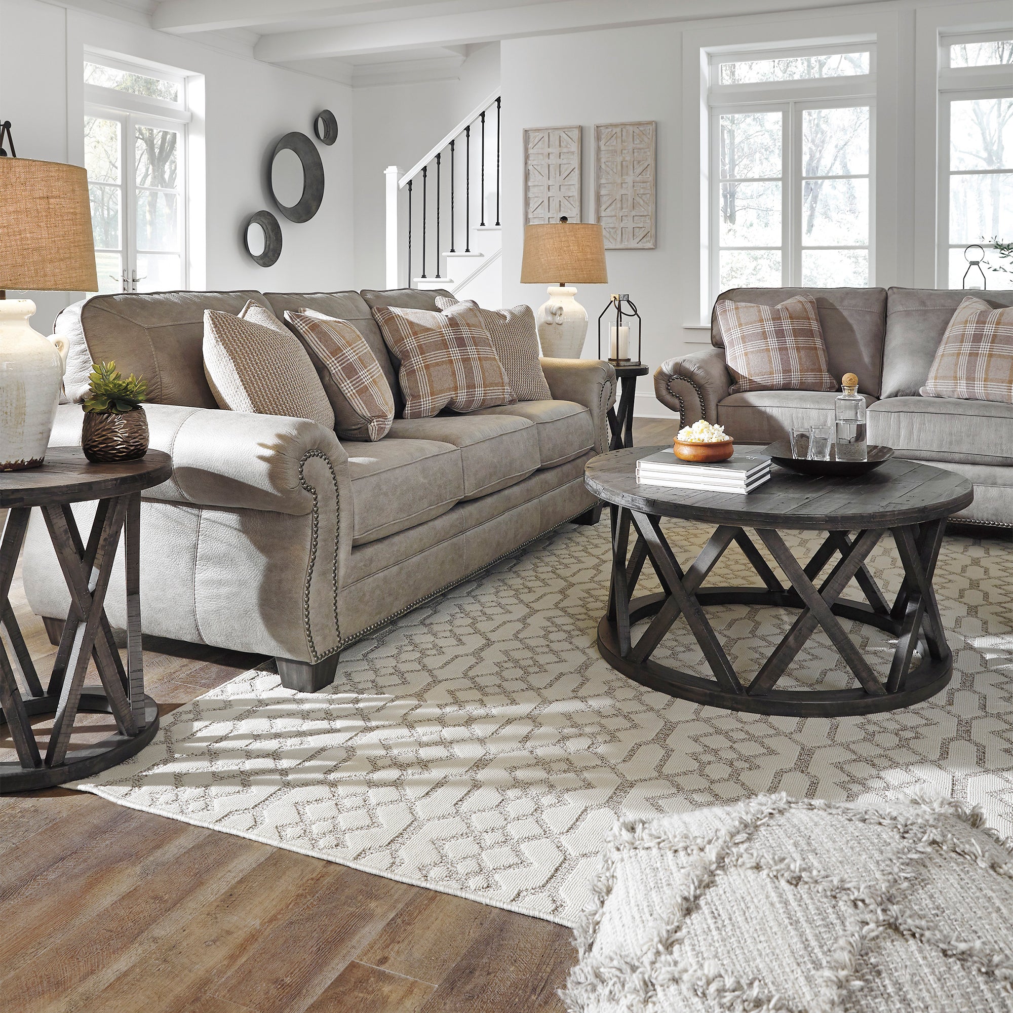 Olsberg Sofa and Loveseat