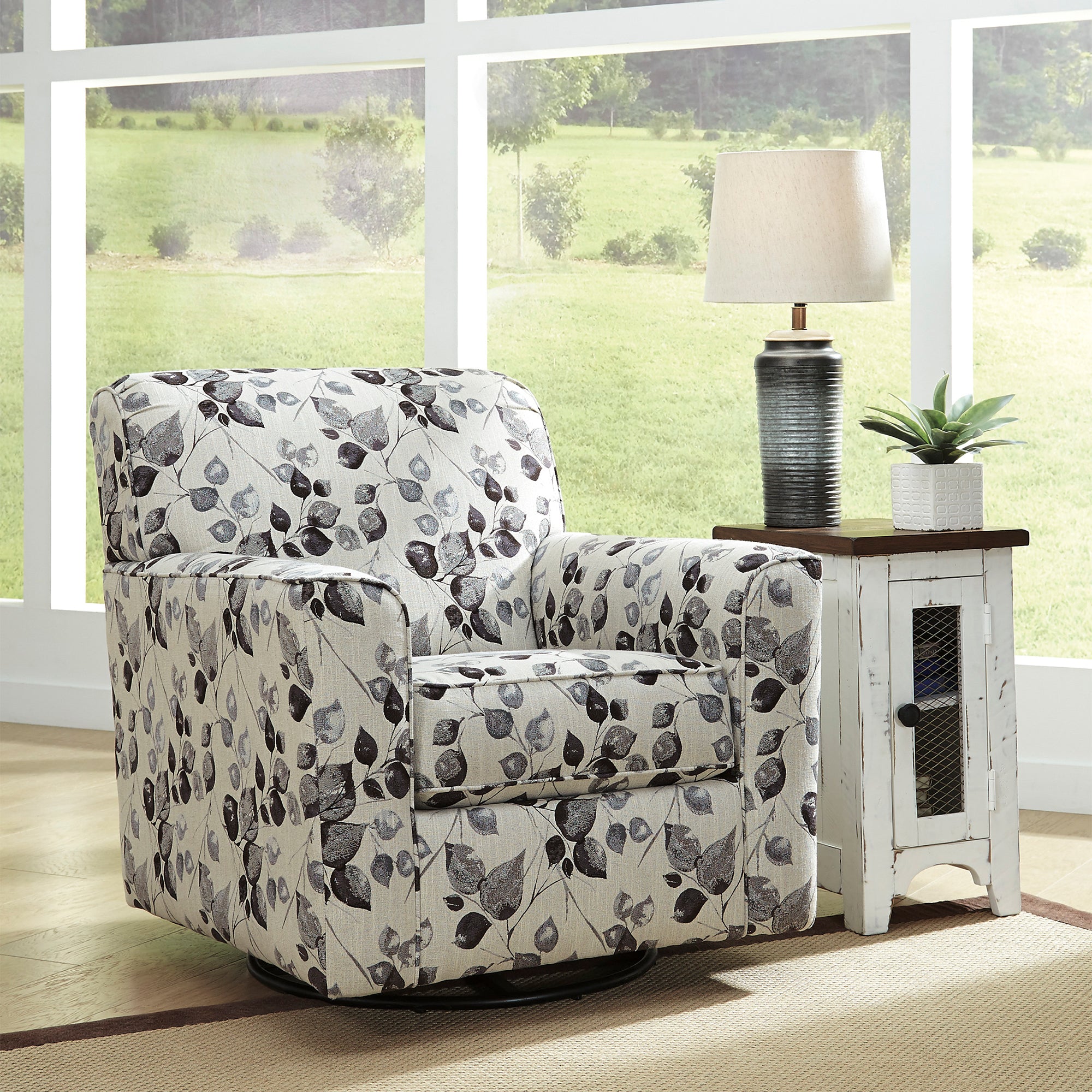 Abney Swivel Accent Chair