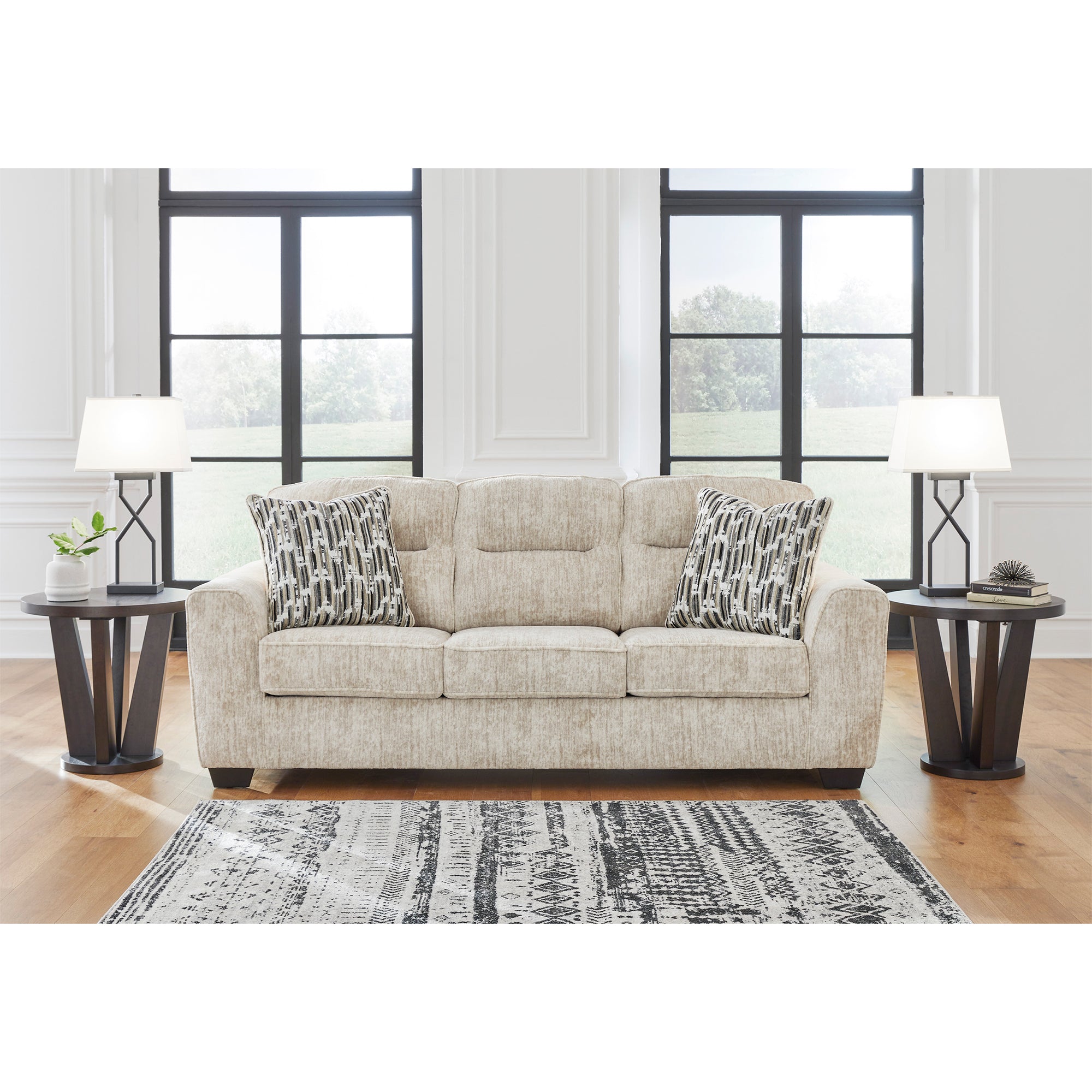 Lonoke Sofa and Loveseat