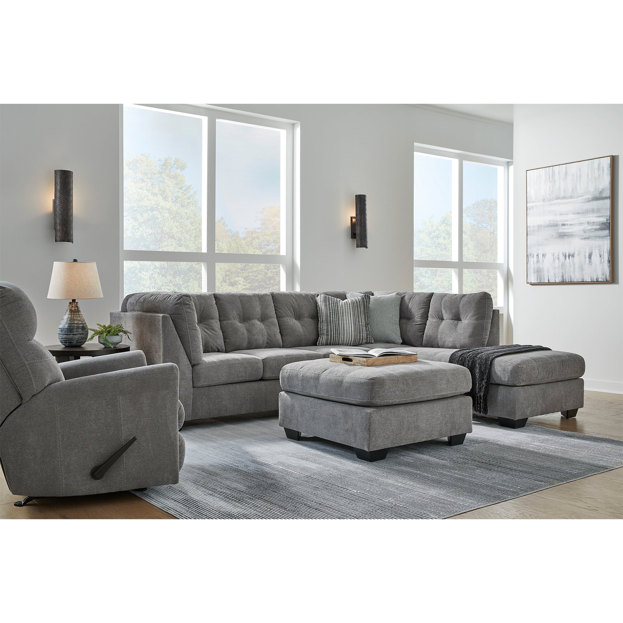 Marleton 2-Piece Sectional with Chaise