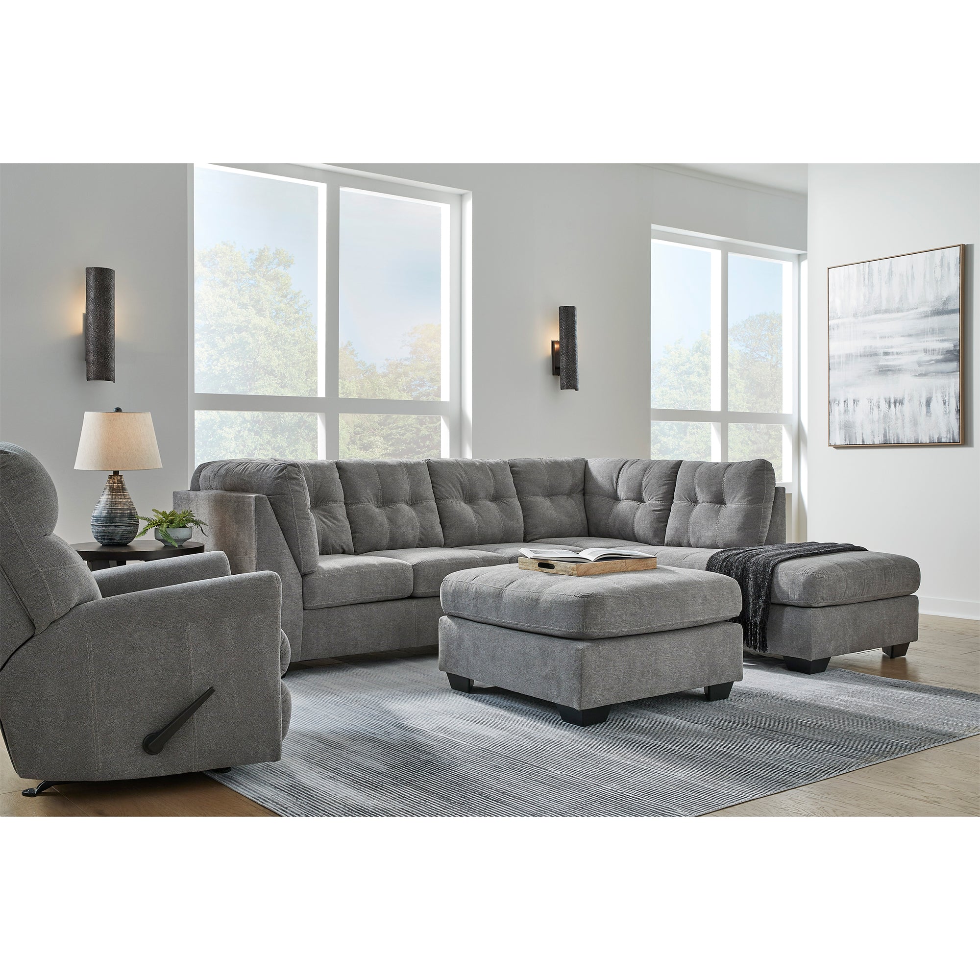 Marleton 2-Piece Sectional with Chaise