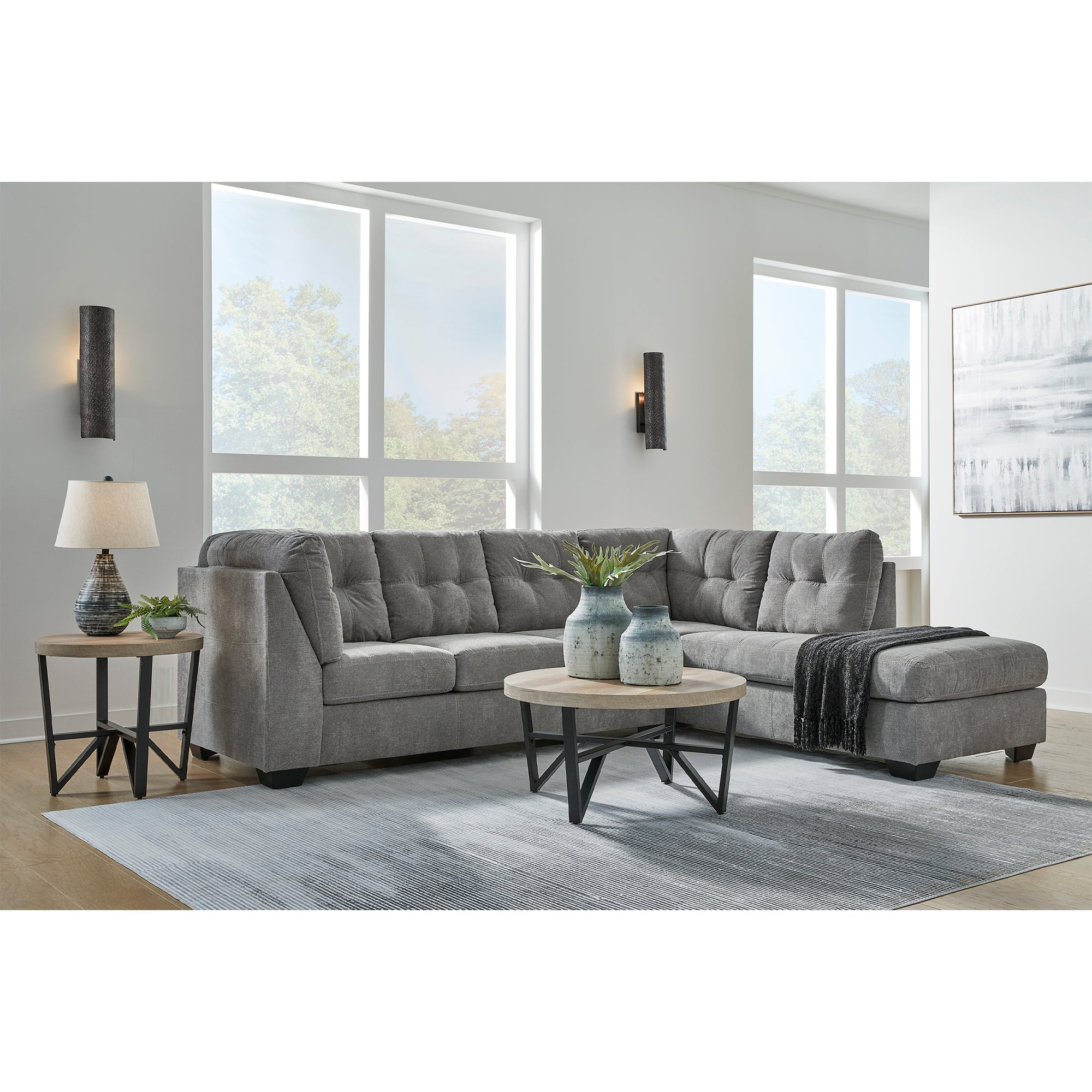 Marleton 2-Piece Sectional with Chaise