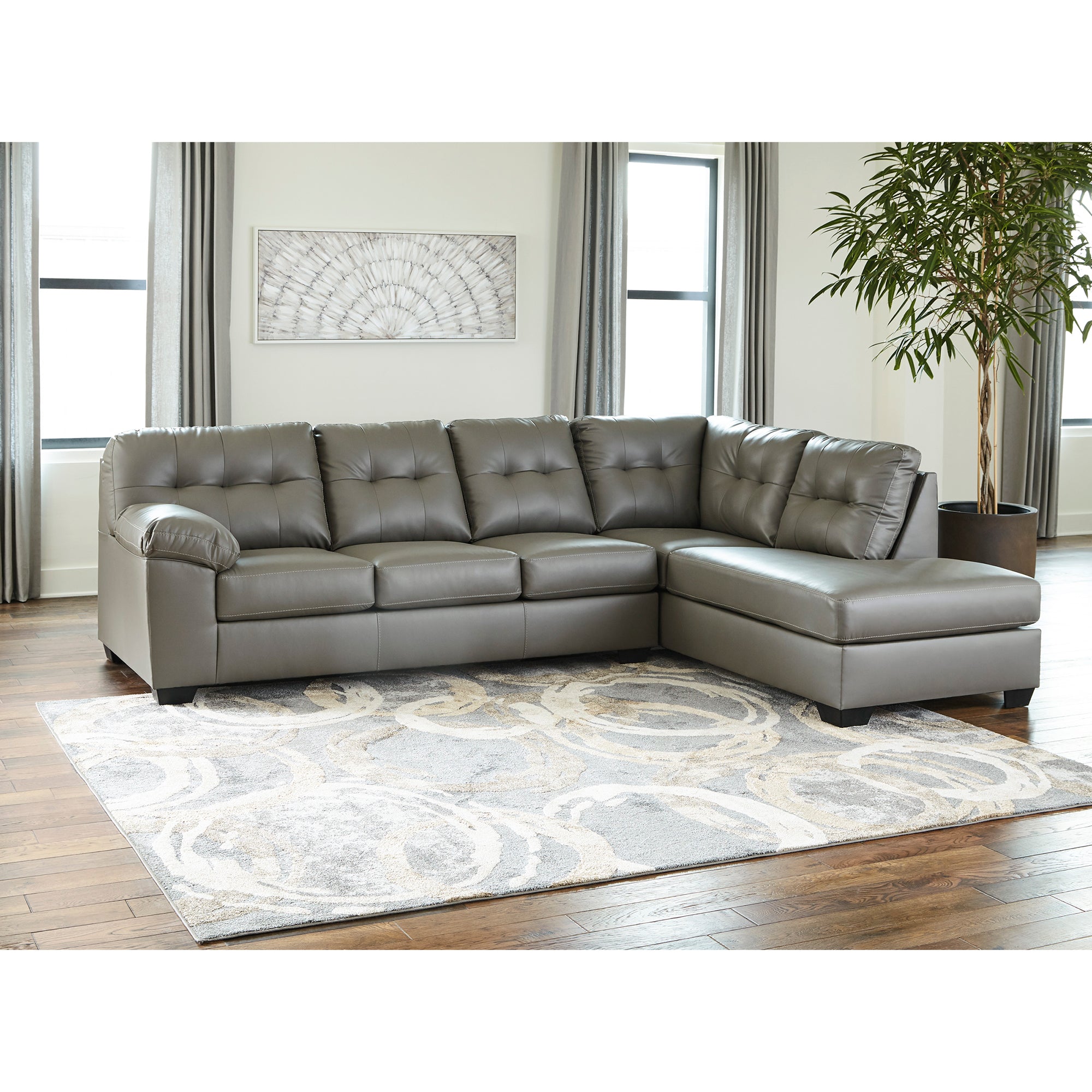 Donlen 2-Piece Sectional with Chaise