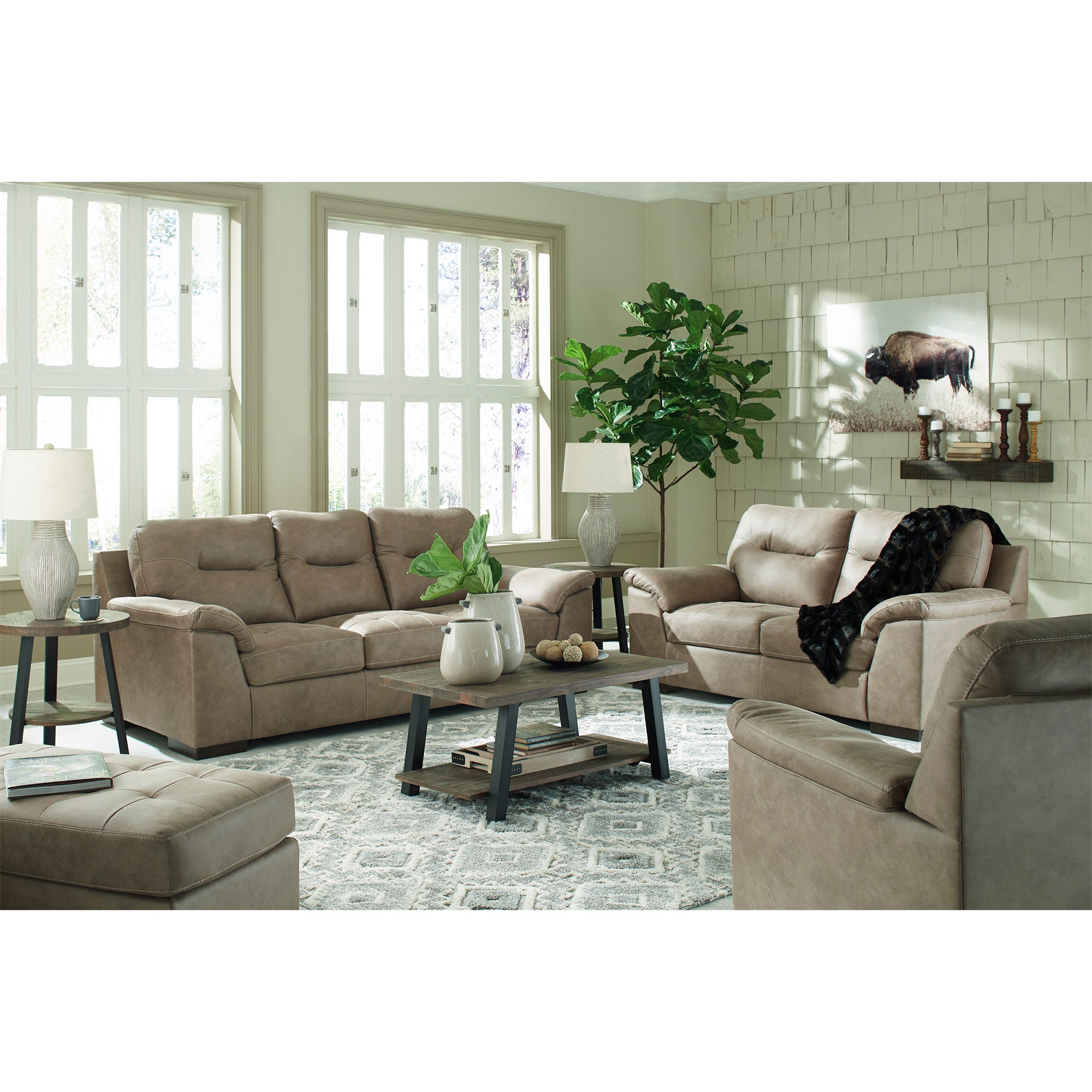 Maderla Sofa and Loveseat