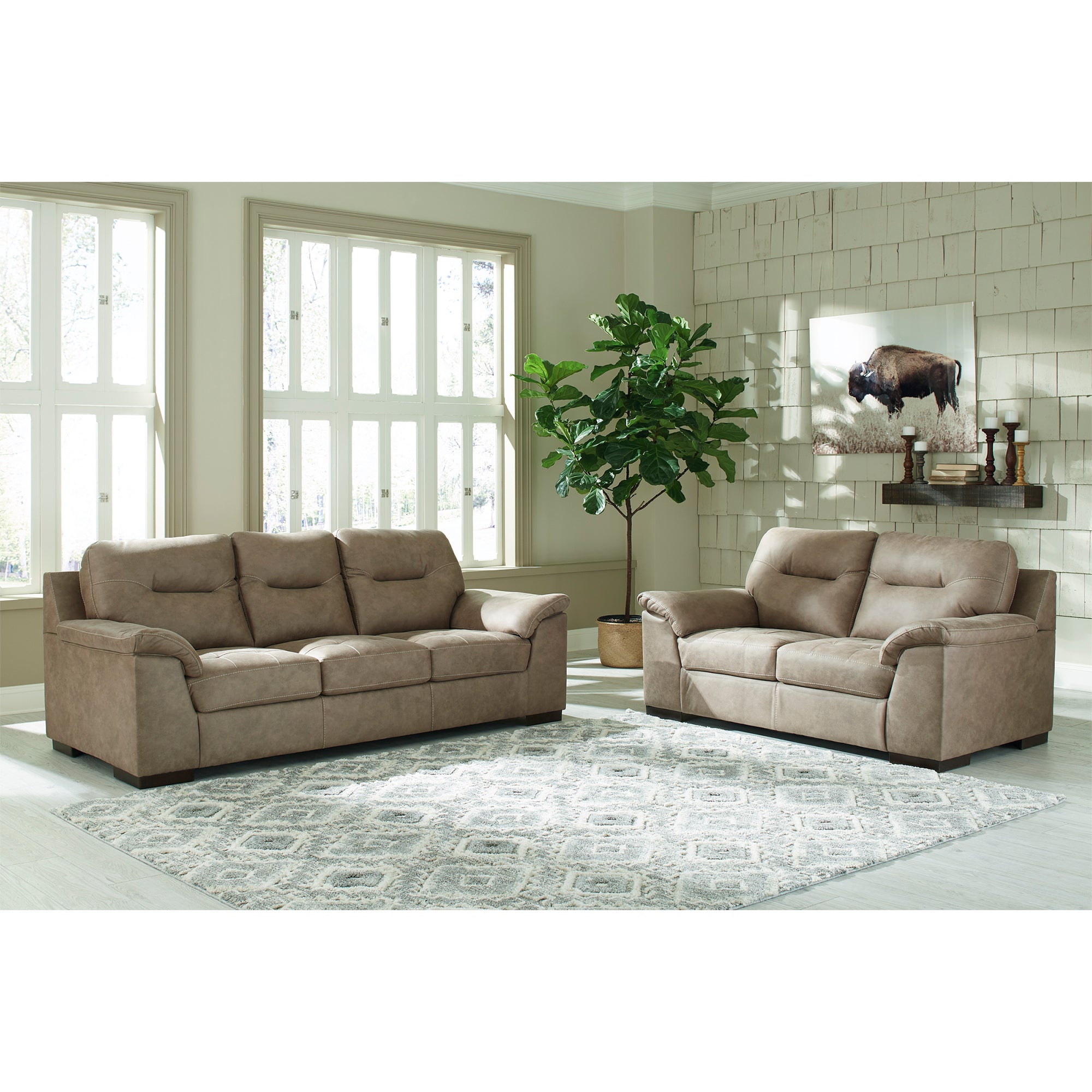 Maderla Sofa and Loveseat