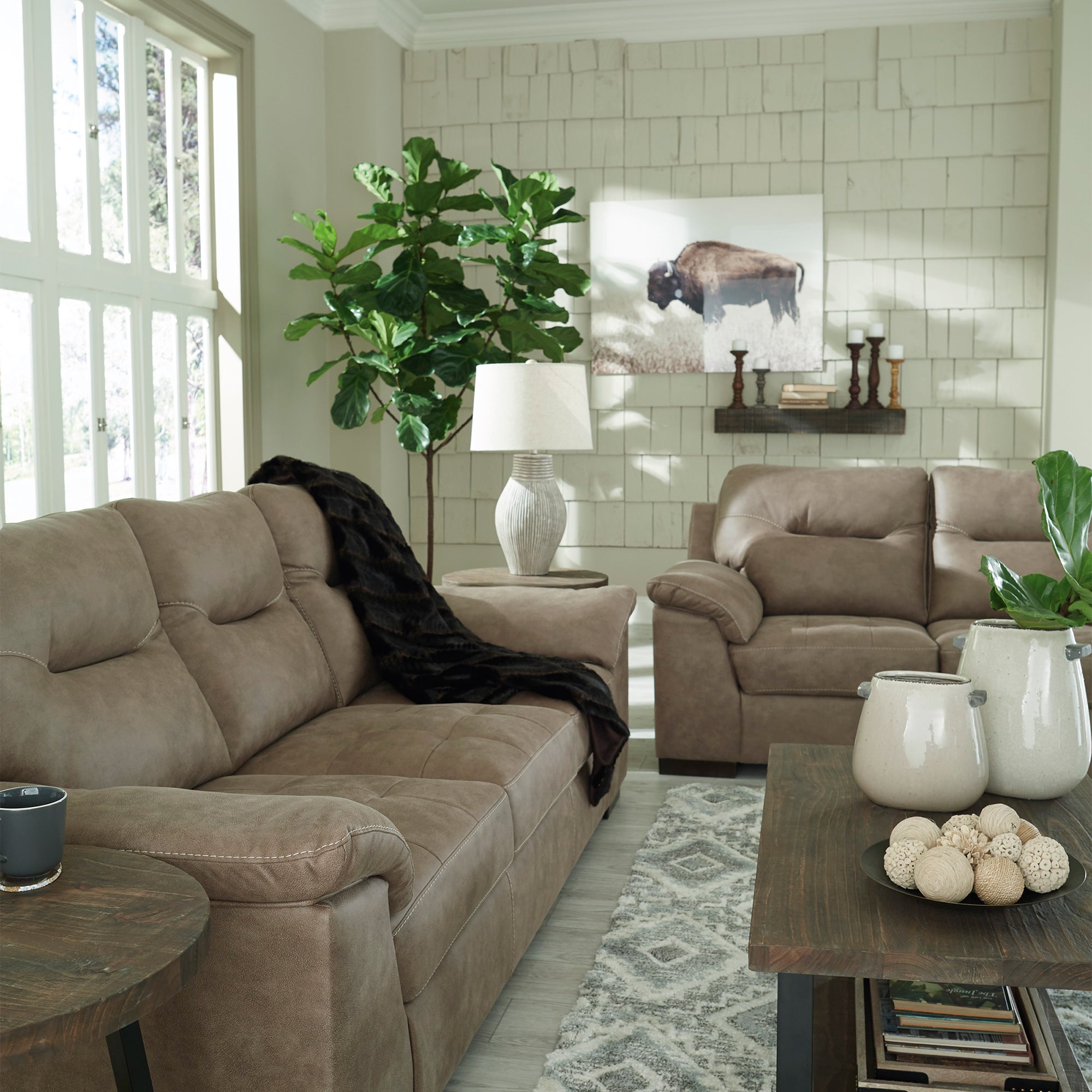 Maderla Sofa and Loveseat