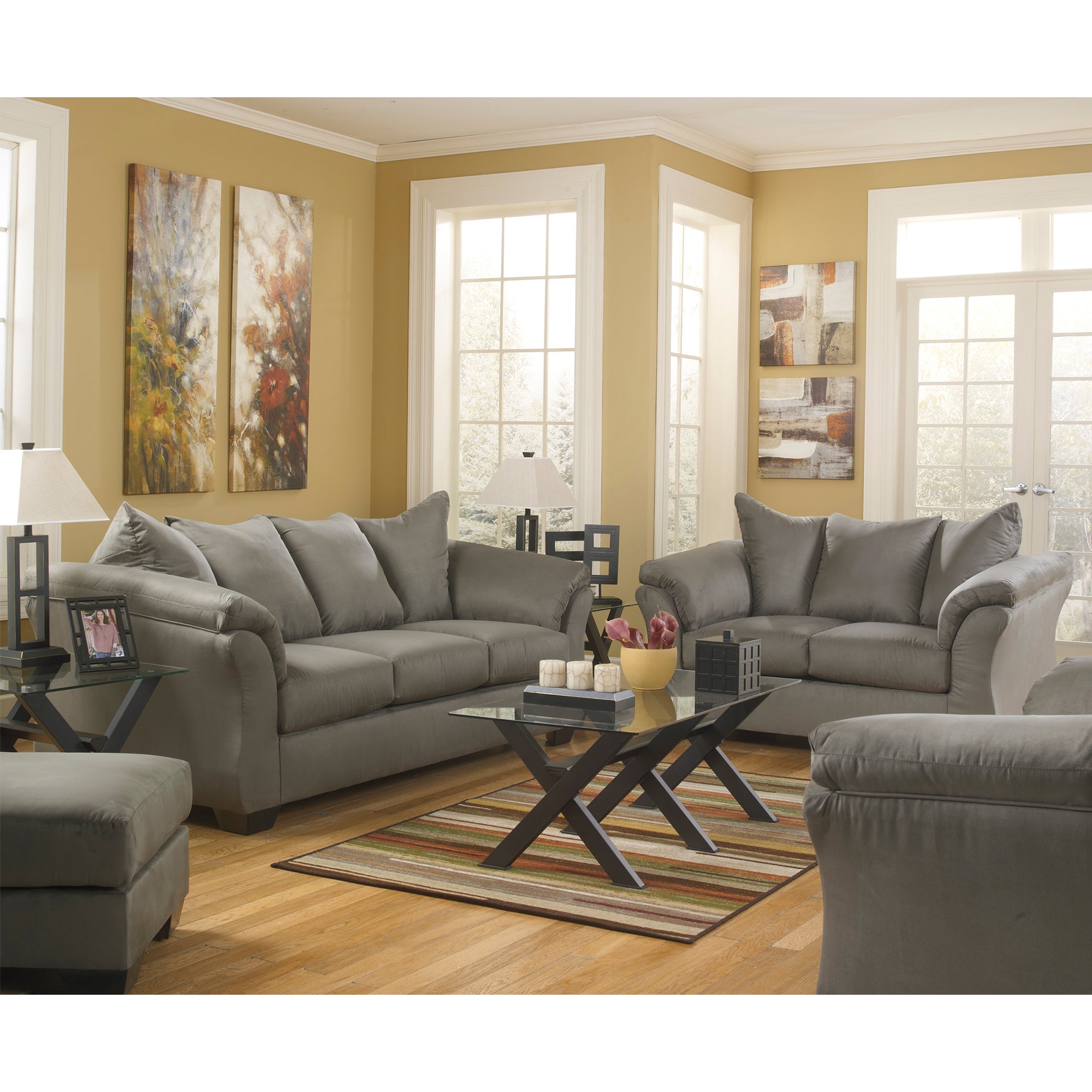 Darcy Sofa and Loveseat