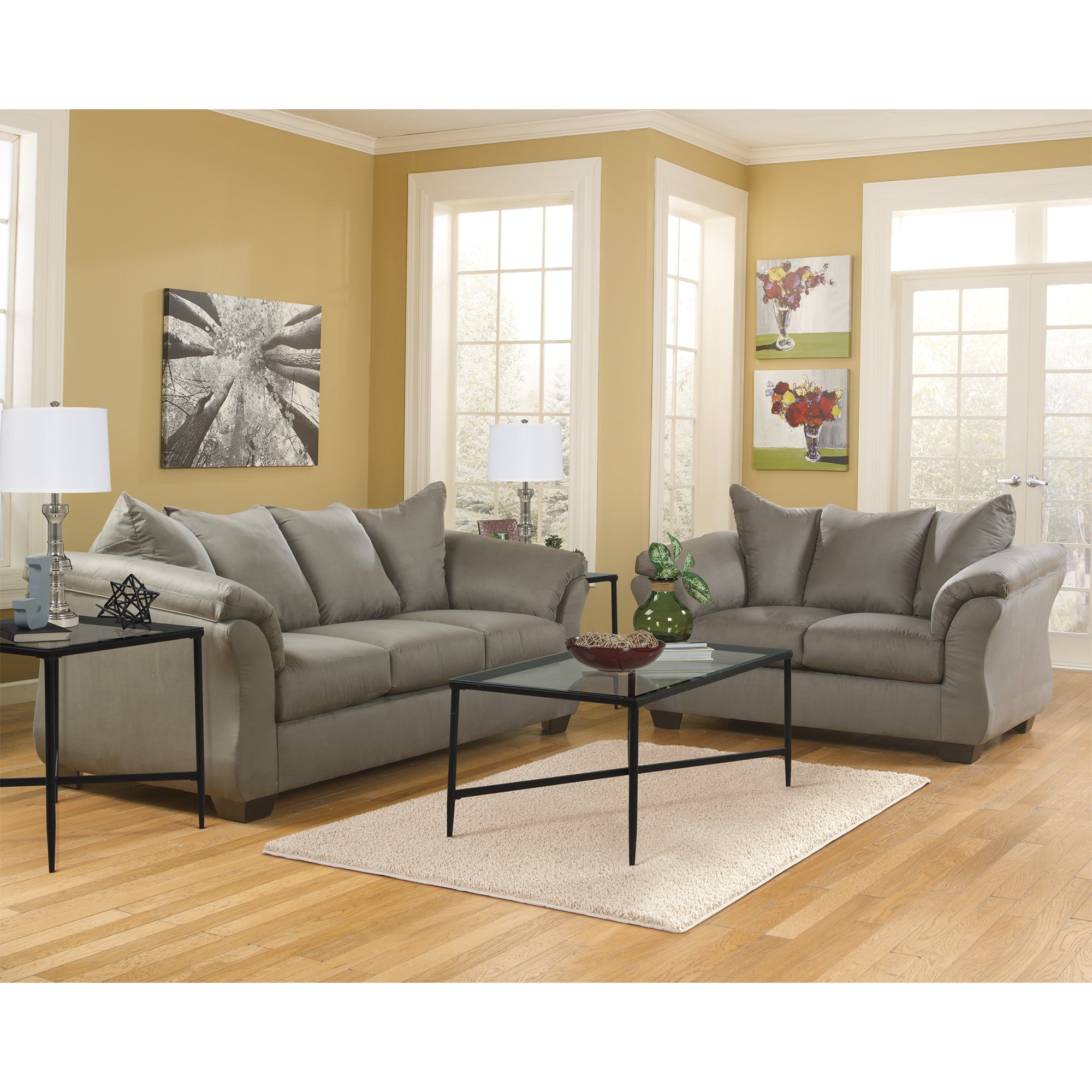 Darcy Sofa and Loveseat