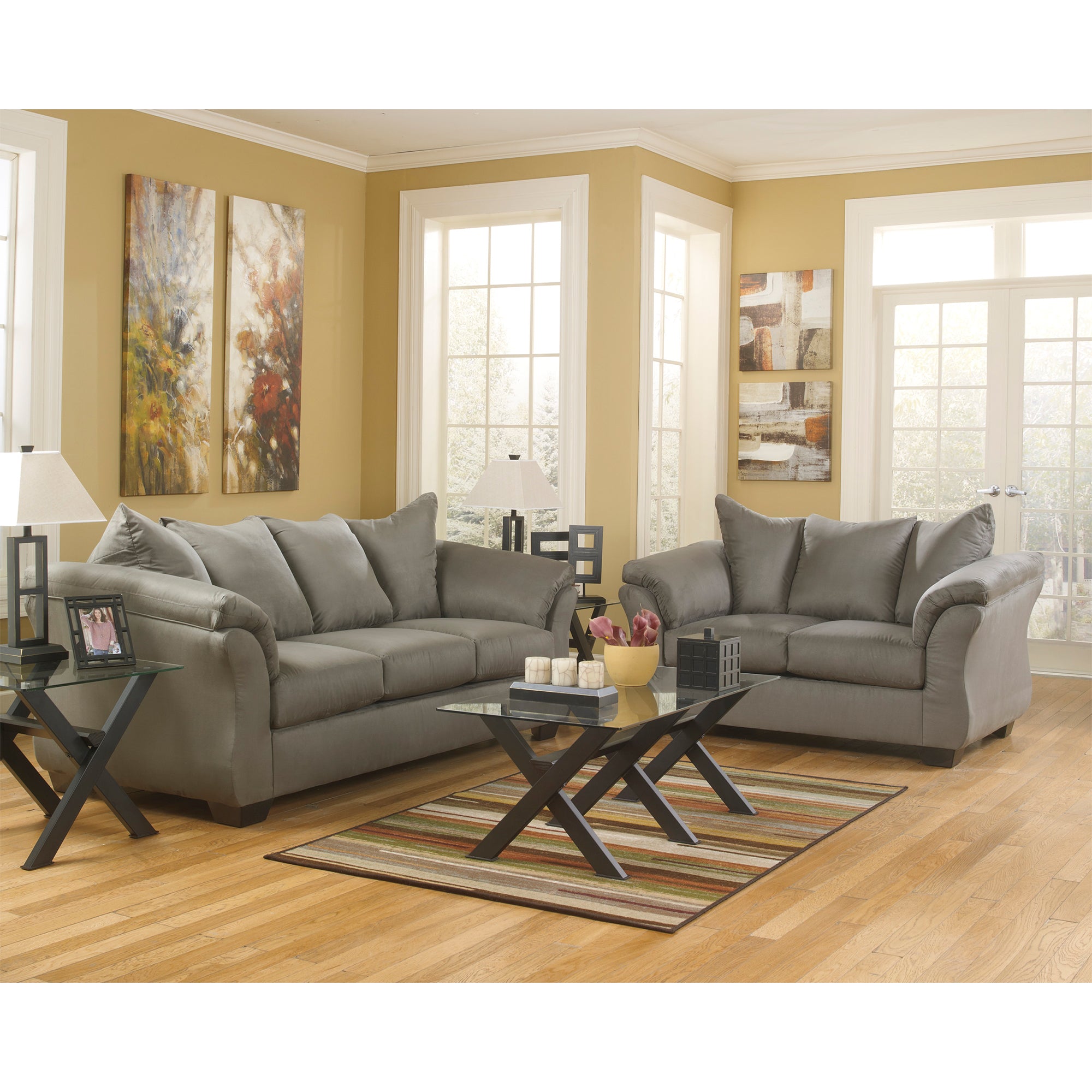 Darcy Sofa and Loveseat